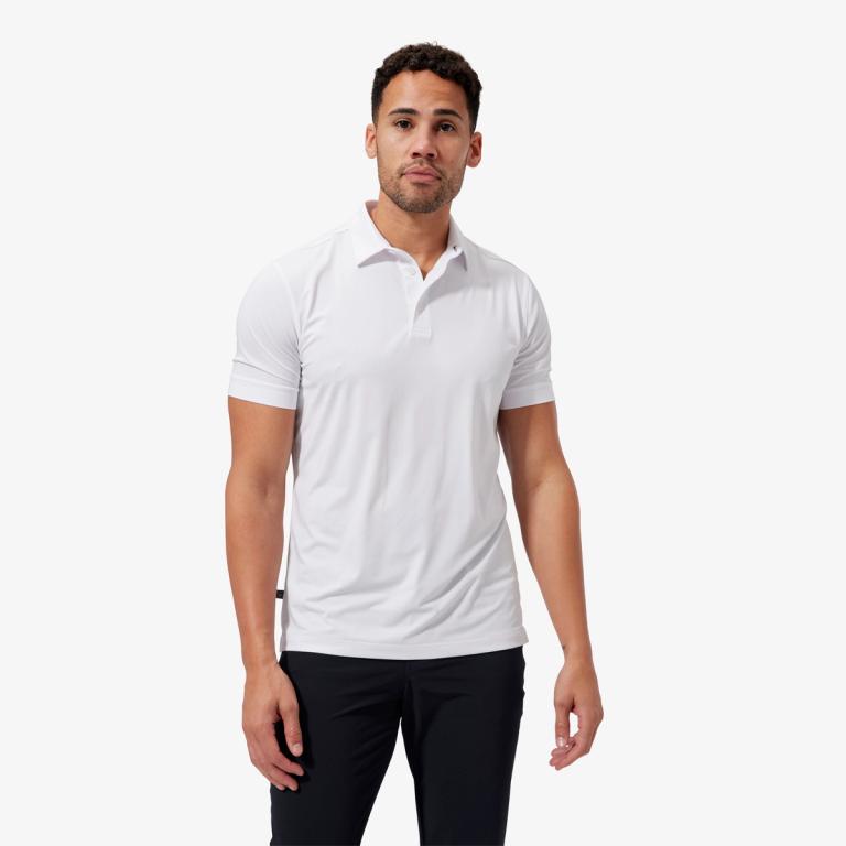 Versa Polo - White Solid - Mizzen+Main