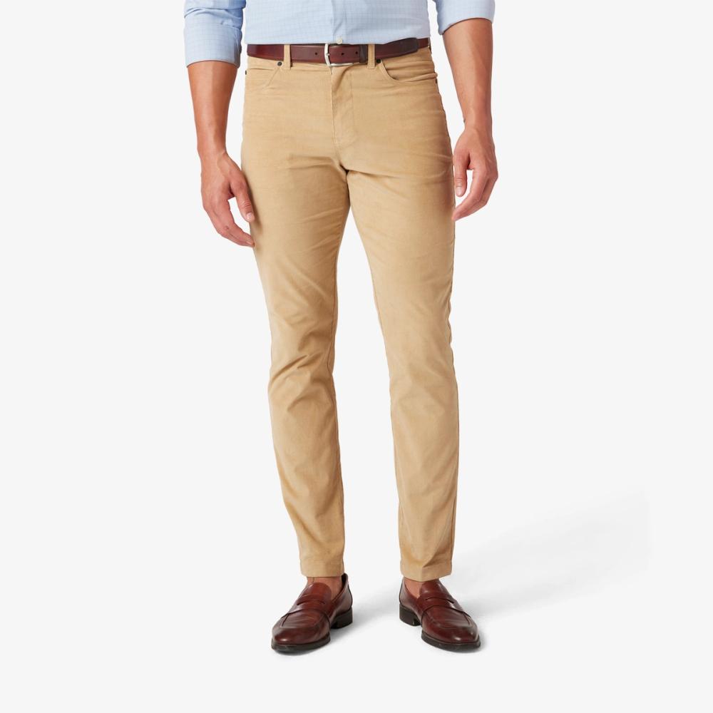 Leroy Corduroy Pant - Sand Solid - Mizzen+Main