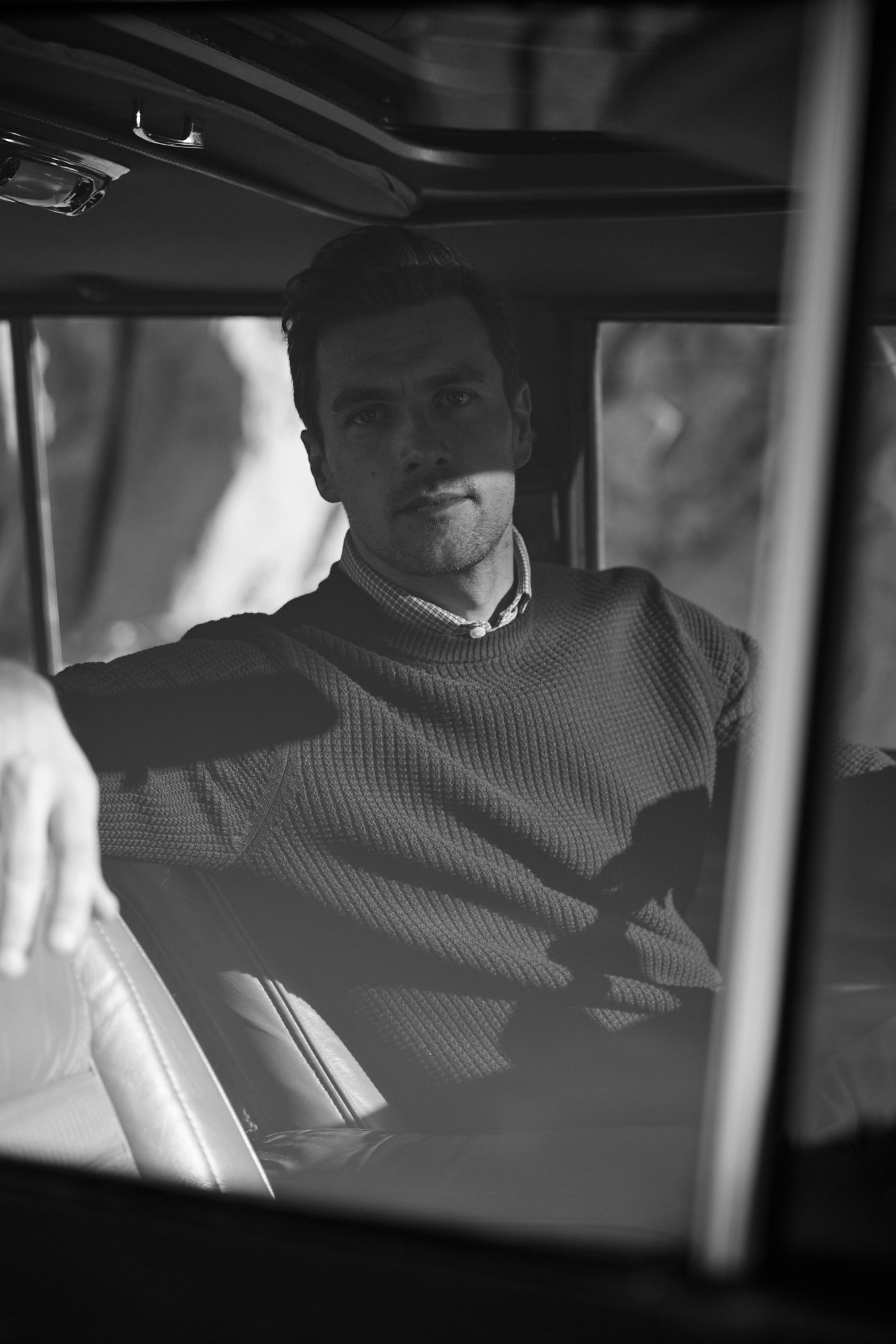 Mizzen man looking great at a photo shoot.