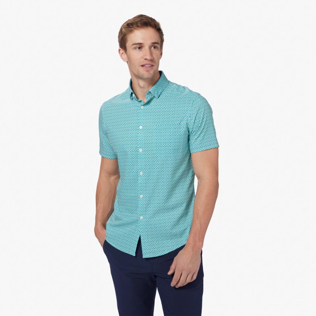 Short Sleeve Dress Shirts  Mizzen+Main - Mizzen+Main