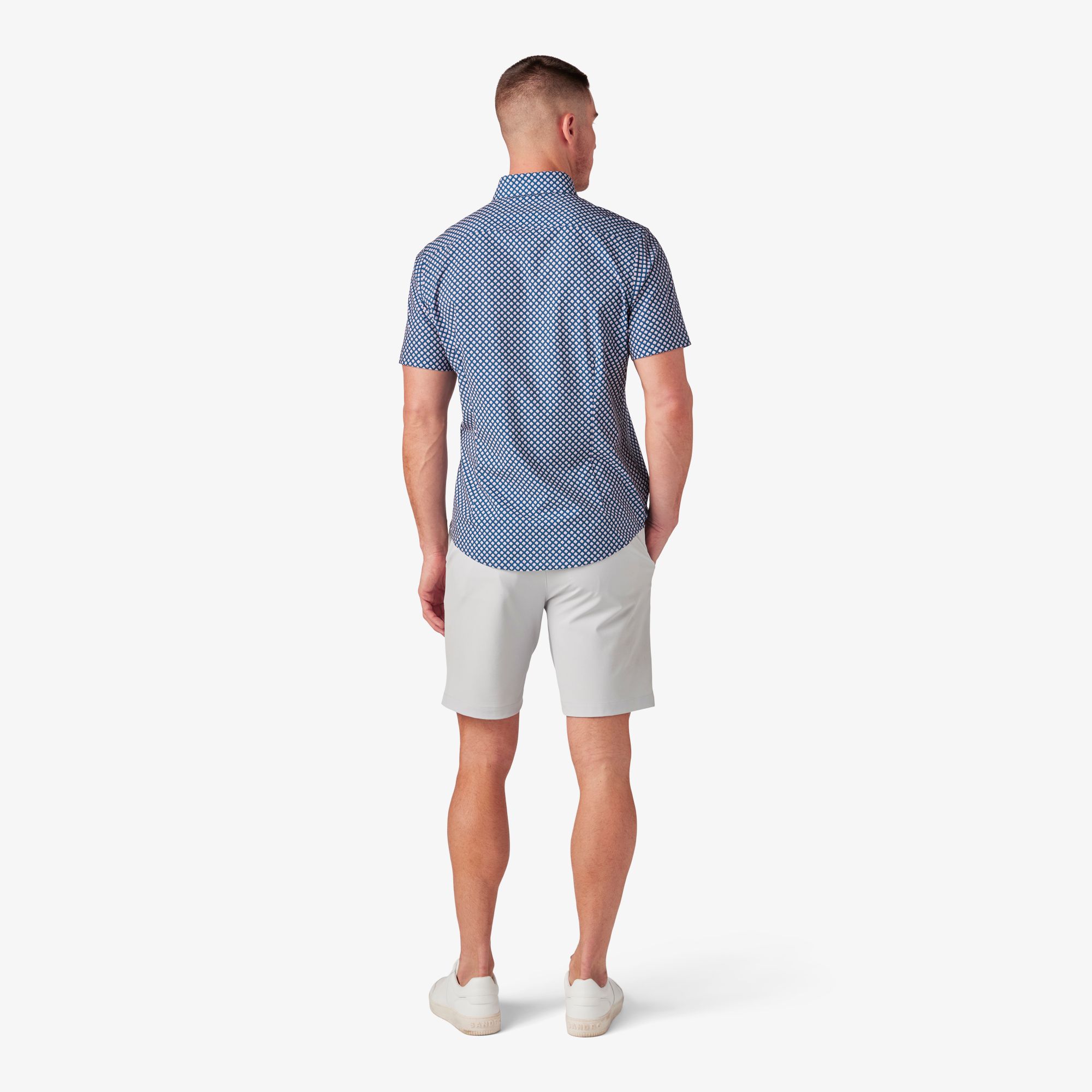 Leeward Short Sleeve - Poseidon Agave - Mizzen+Main