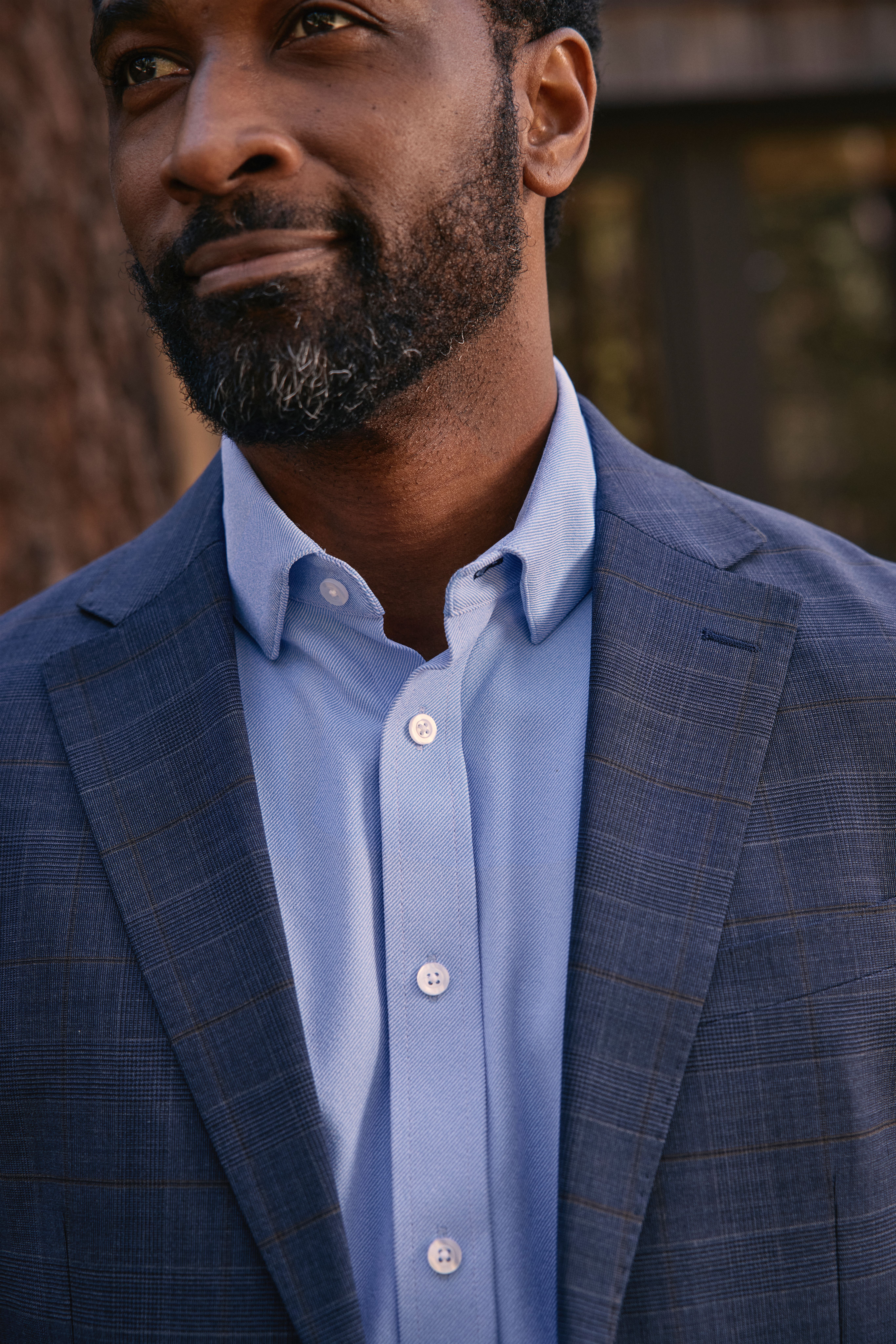 Mizzen man looking great at a photo shoot.