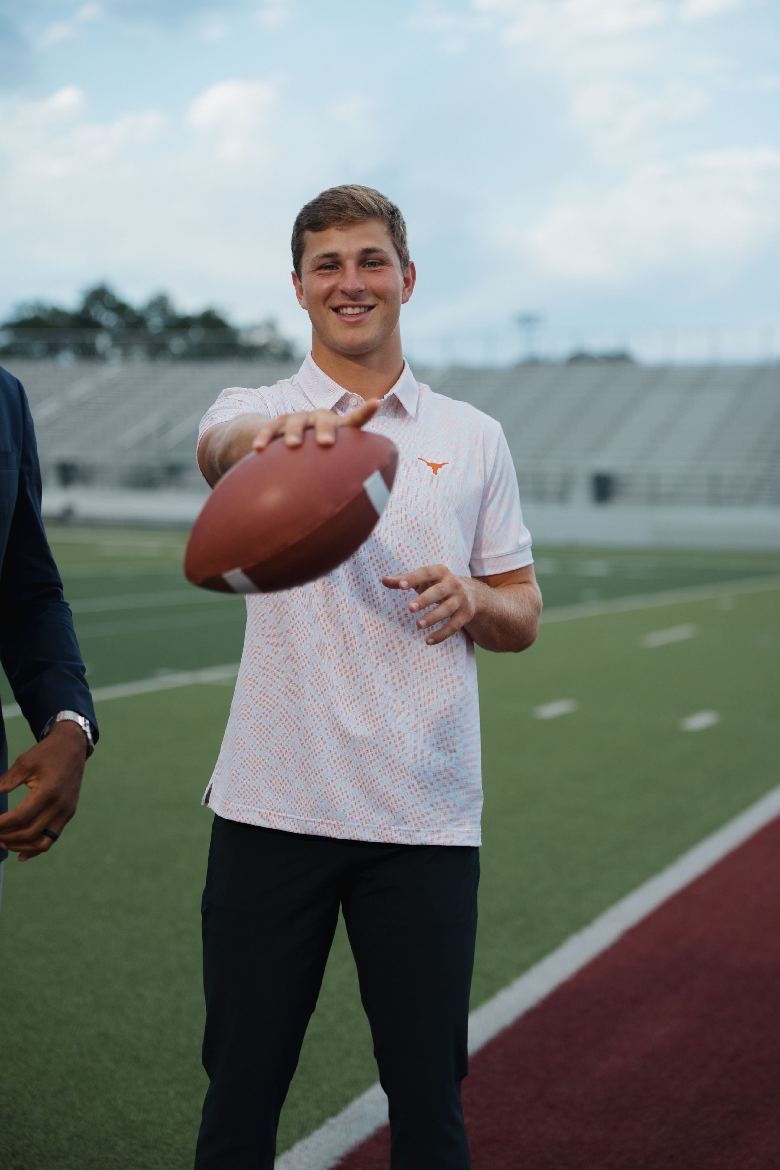University of Texas Versa Polo Burnt Orange Lonestar State