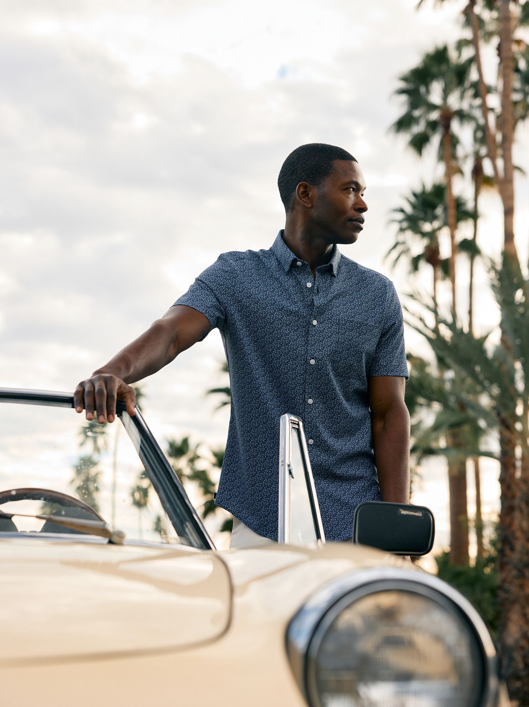 Mizzen man looking great at a photo shoot.