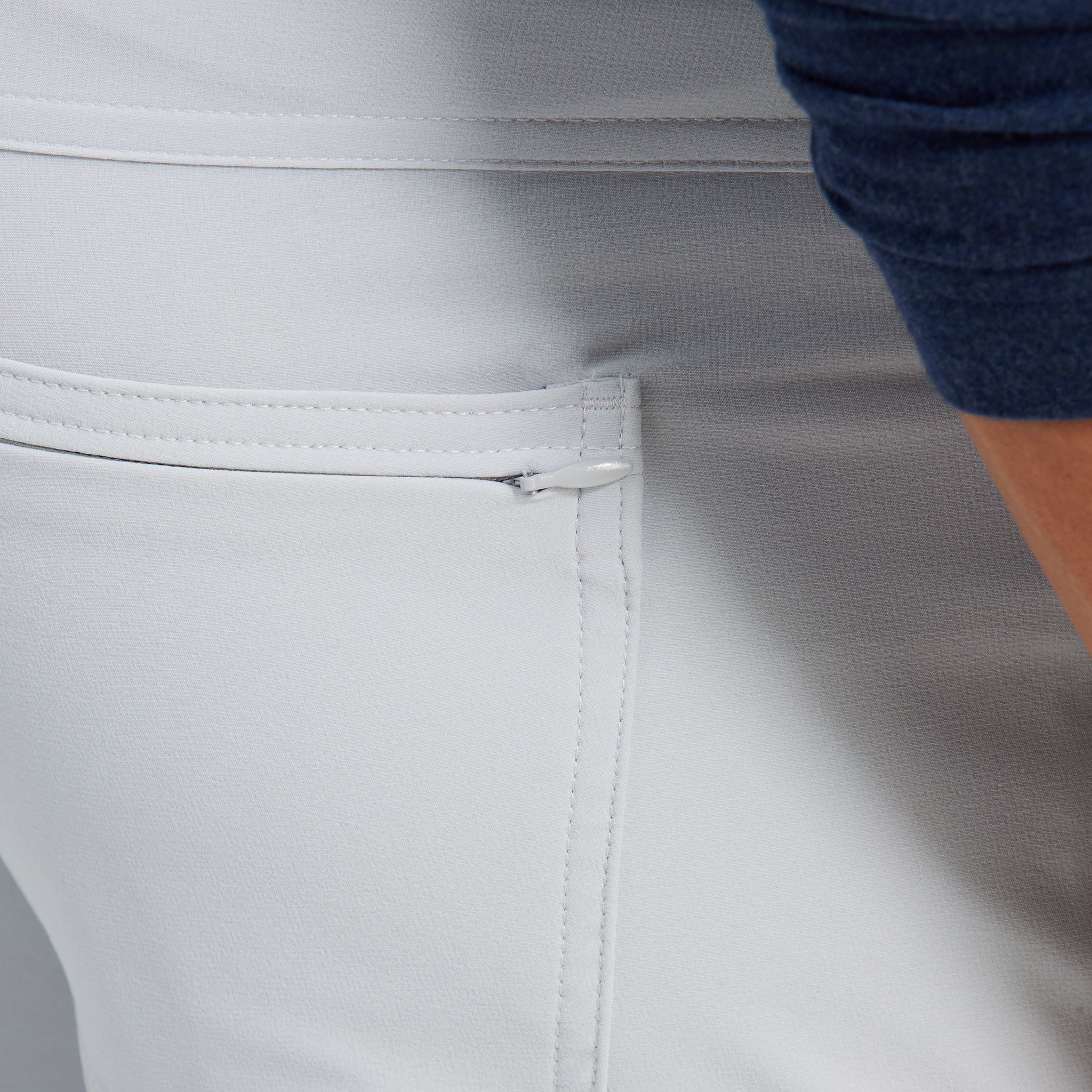 Helmsman 5 Pocket Pant - Light Gray Solid