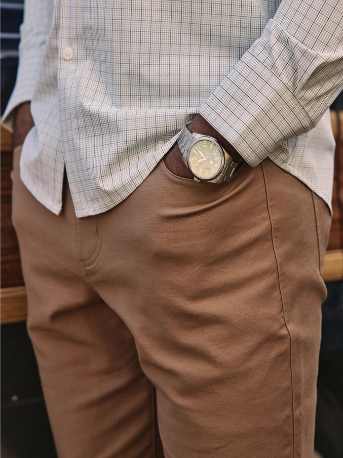 Our new Mayfield pant. Ready for work.