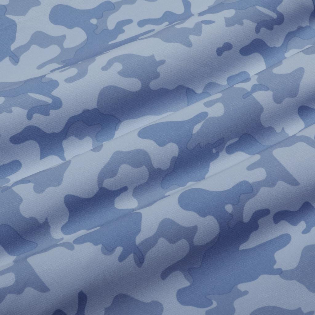 Blue Camo Print Shorts - Mizzen+Main