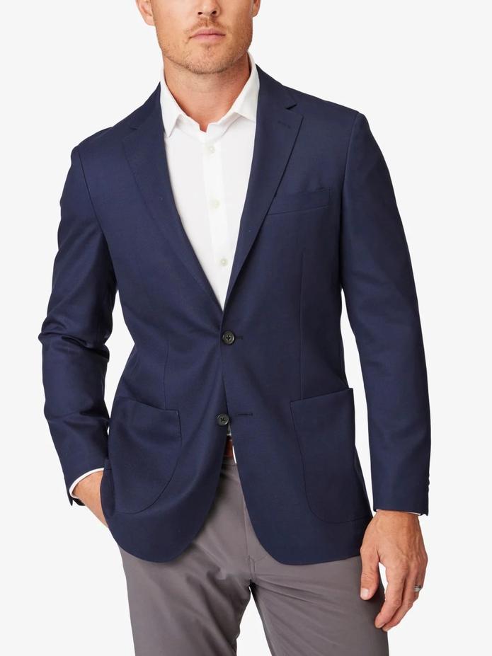 The Navy Lavelle Blazer displayed on a white background.