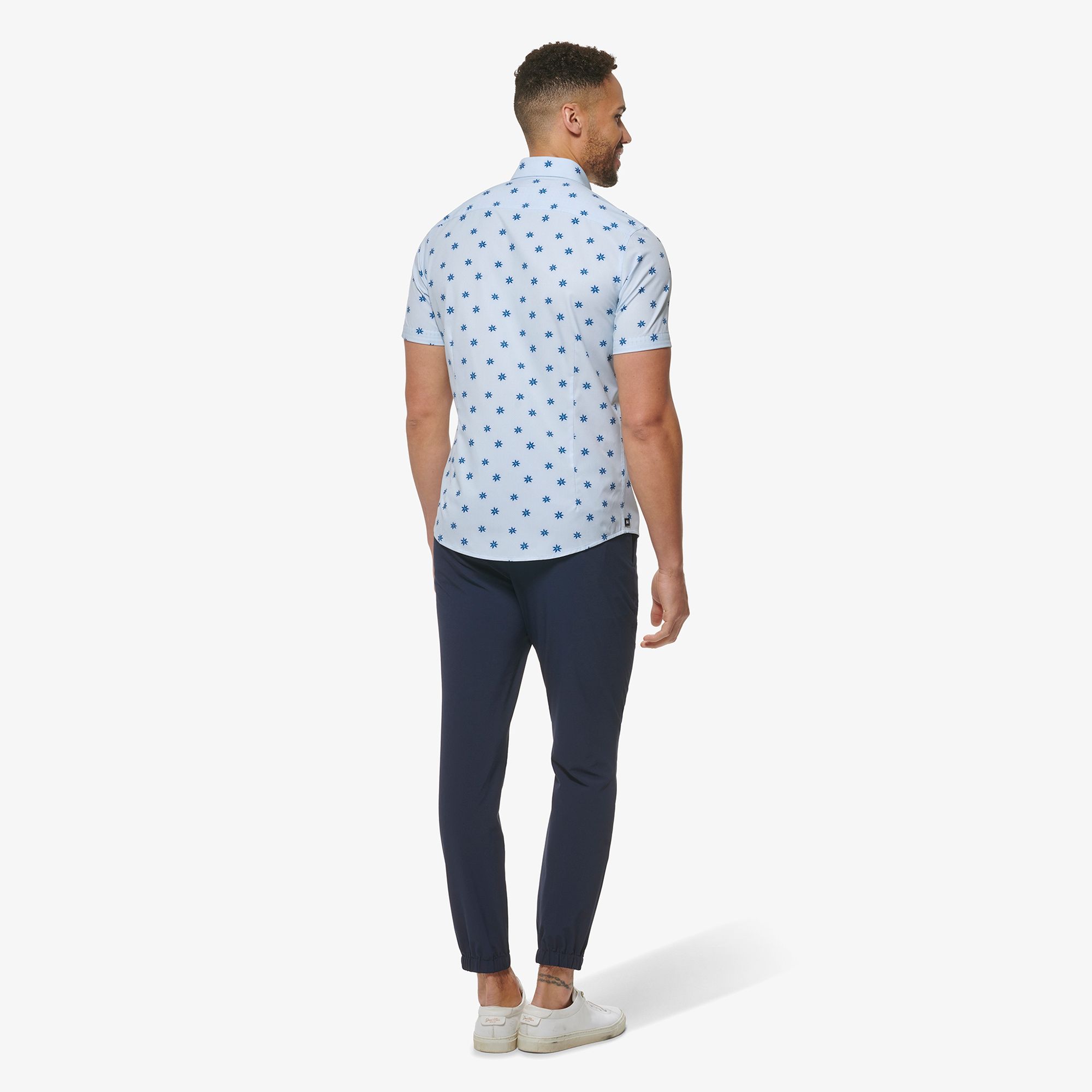 Leeward Short Sleeve - Skyway Floral Dot Print