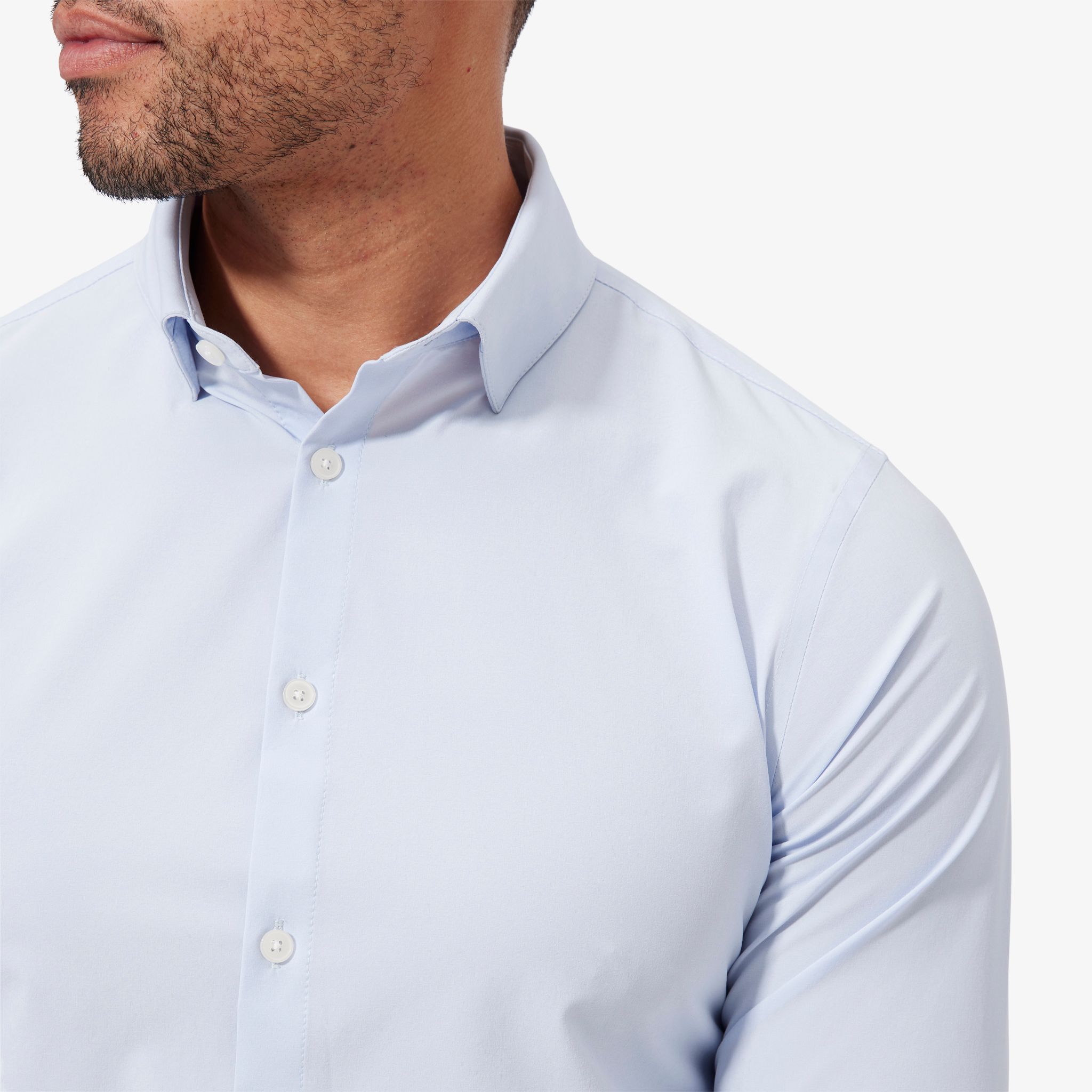 Pale blue hot sale shirt