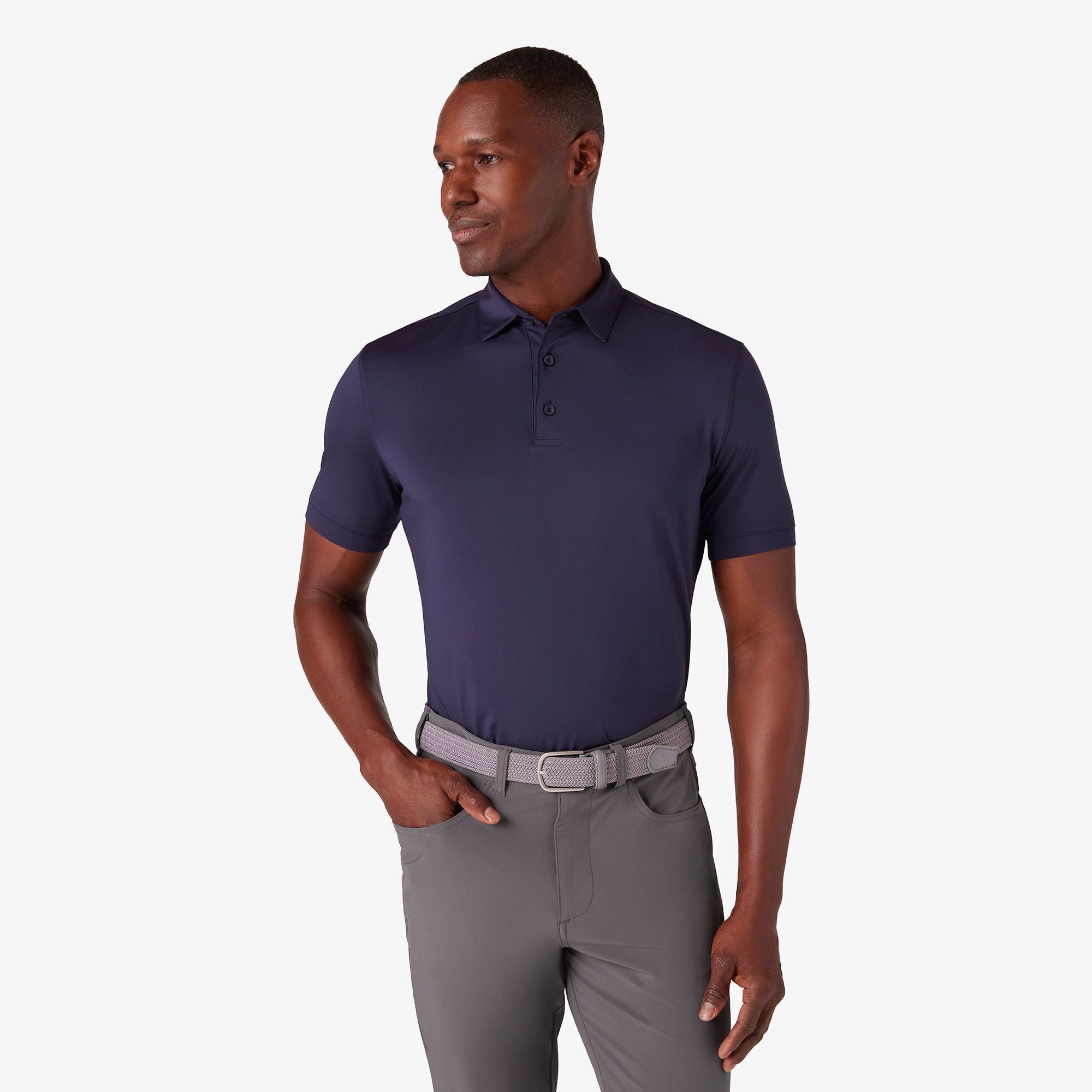 Purple polo best sale dress shirt