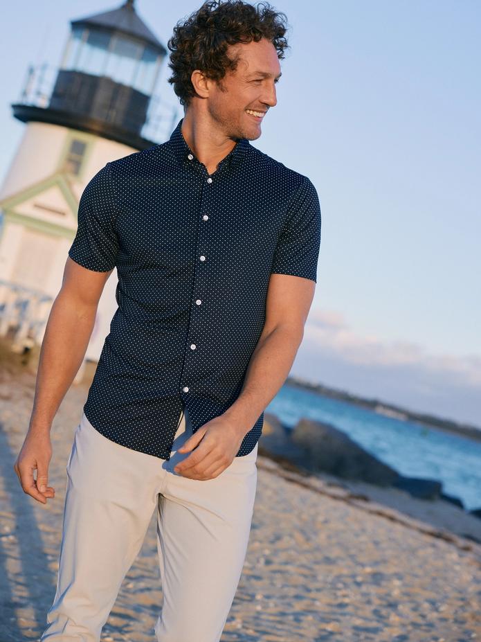 Mizzen man looking great at a photo shoot.