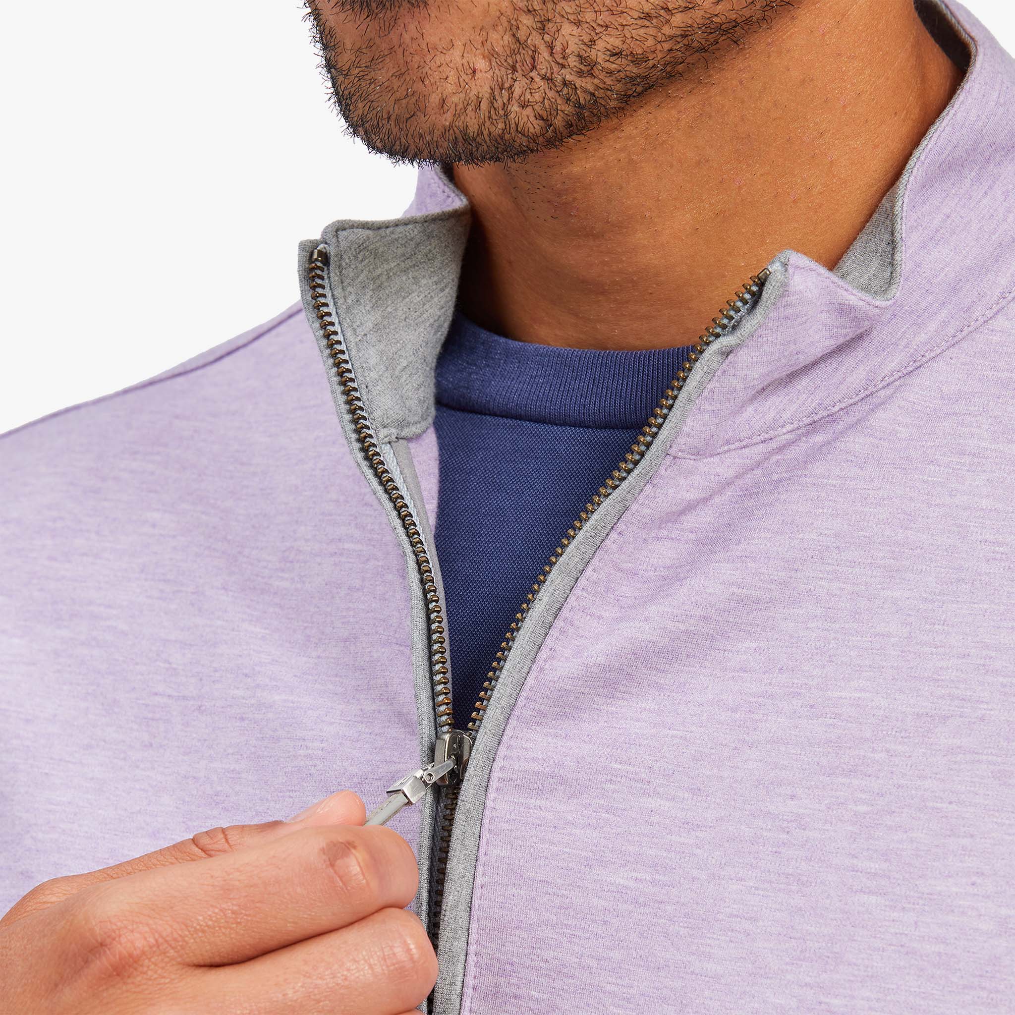 Lavender deals quarter zip