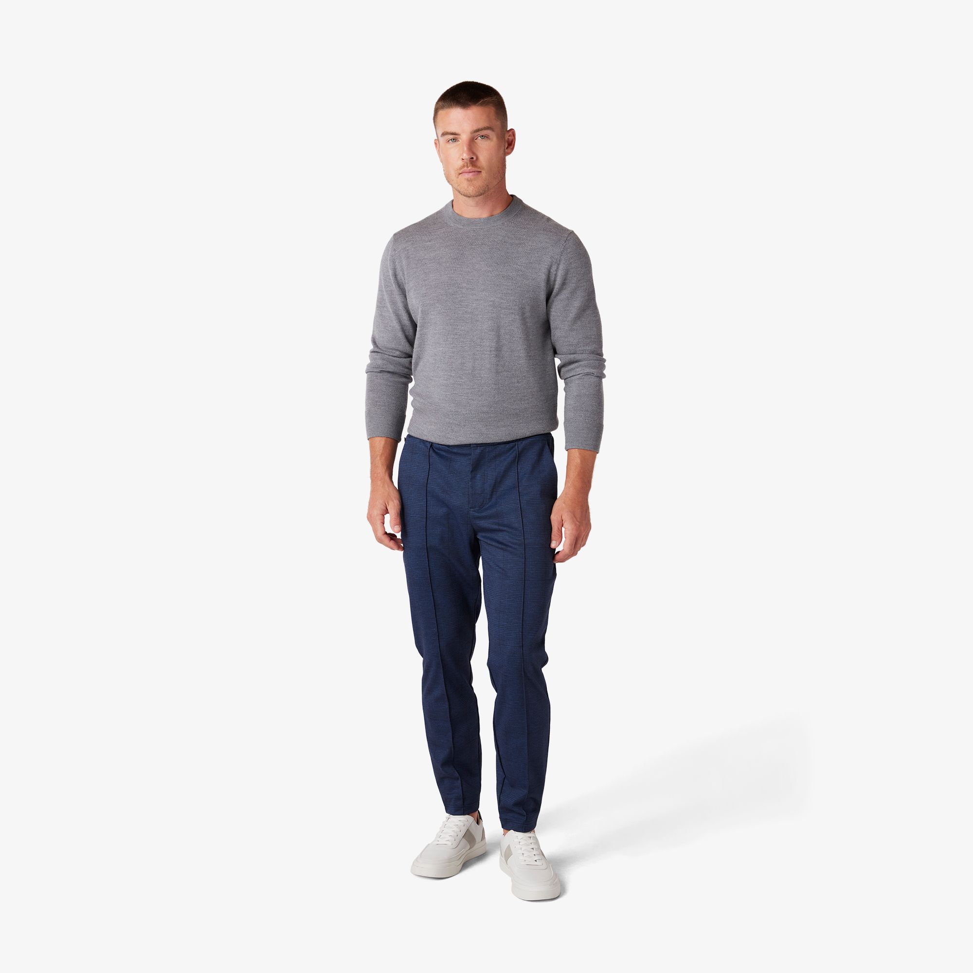 Parker Jogger - Navy Prince of Wales