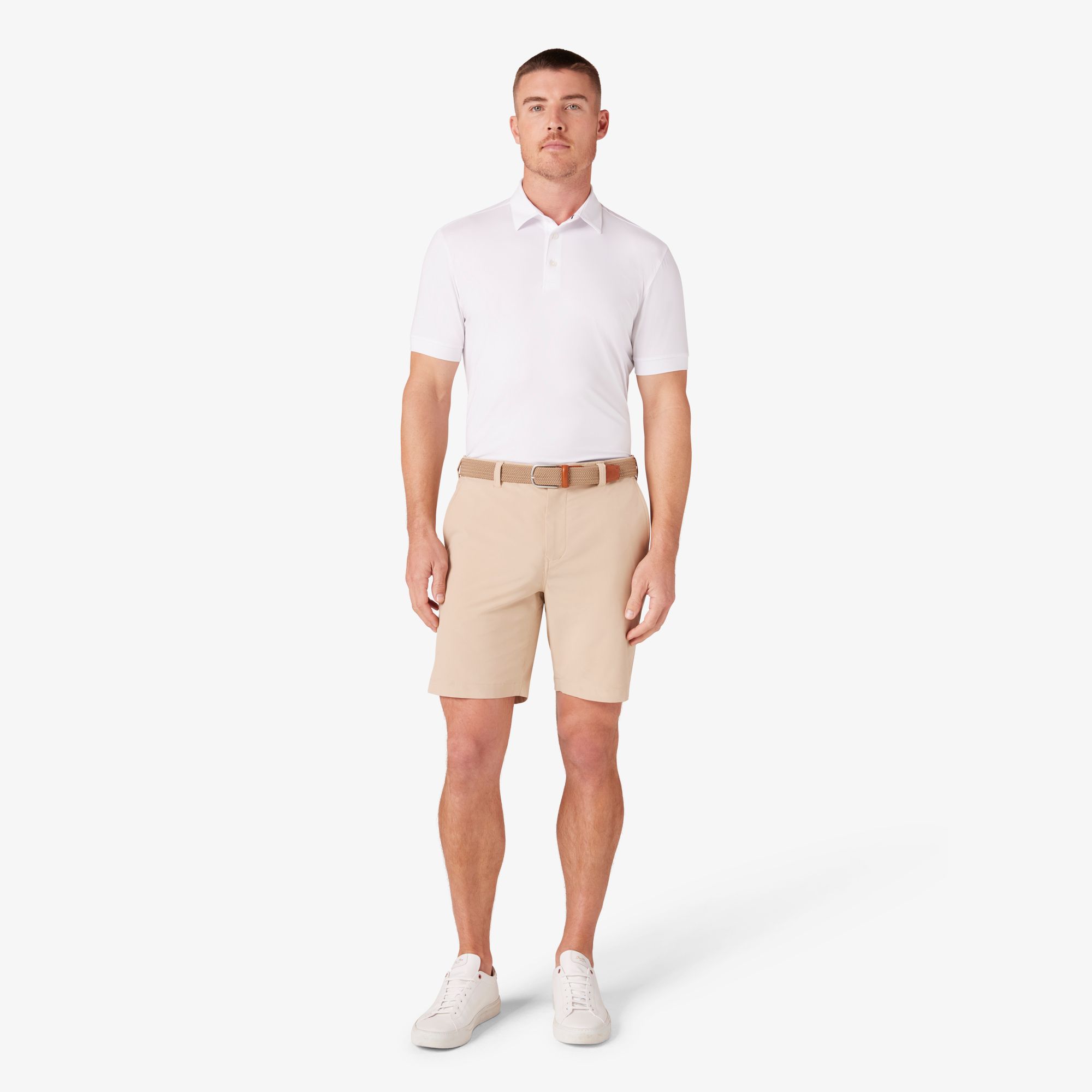 Halyard Short Sleeve Coastal Fjord Textured Palm Print - Mizzen + Main main image 1