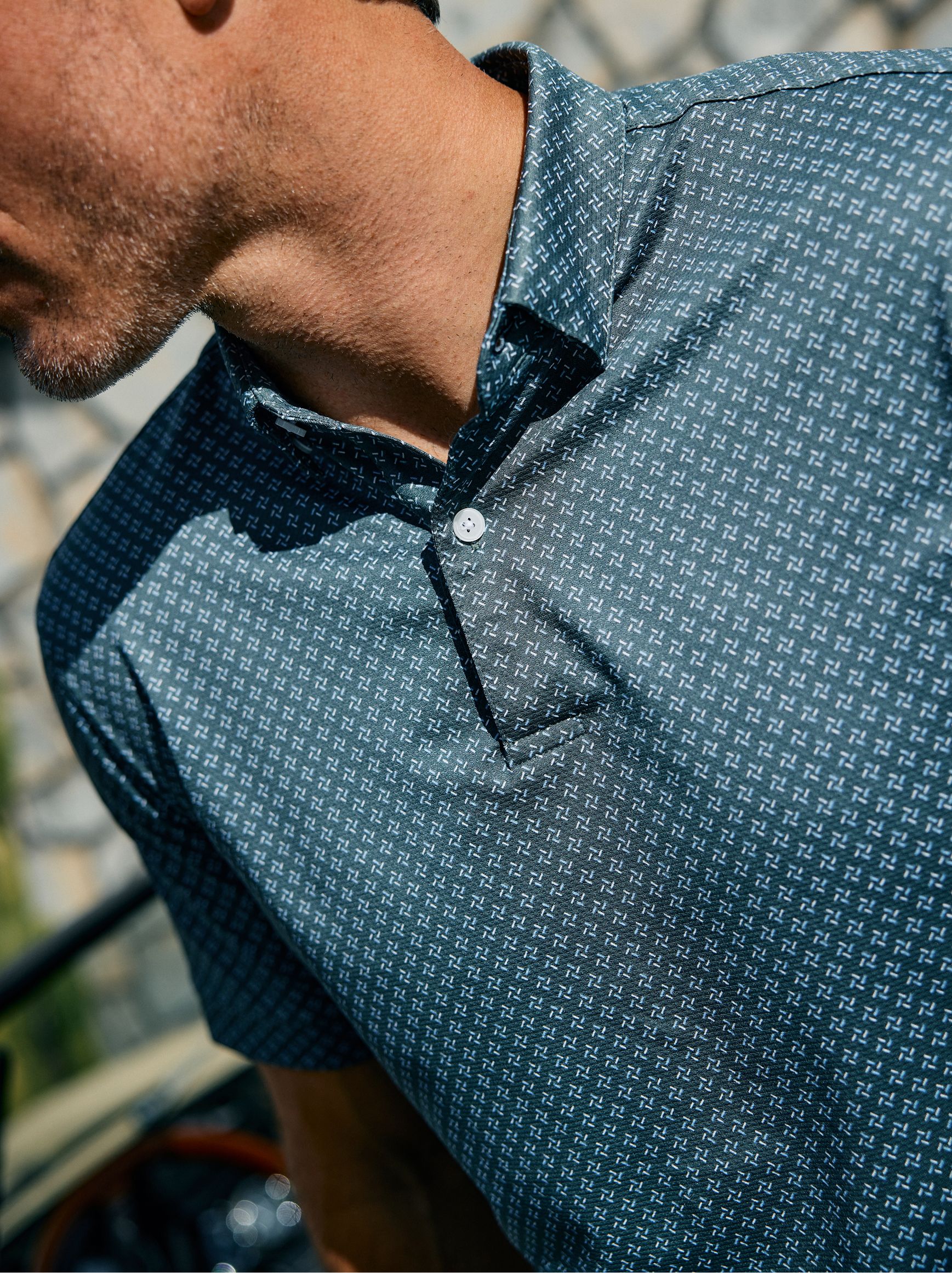 Mizzen man looking great at a photo shoot.
