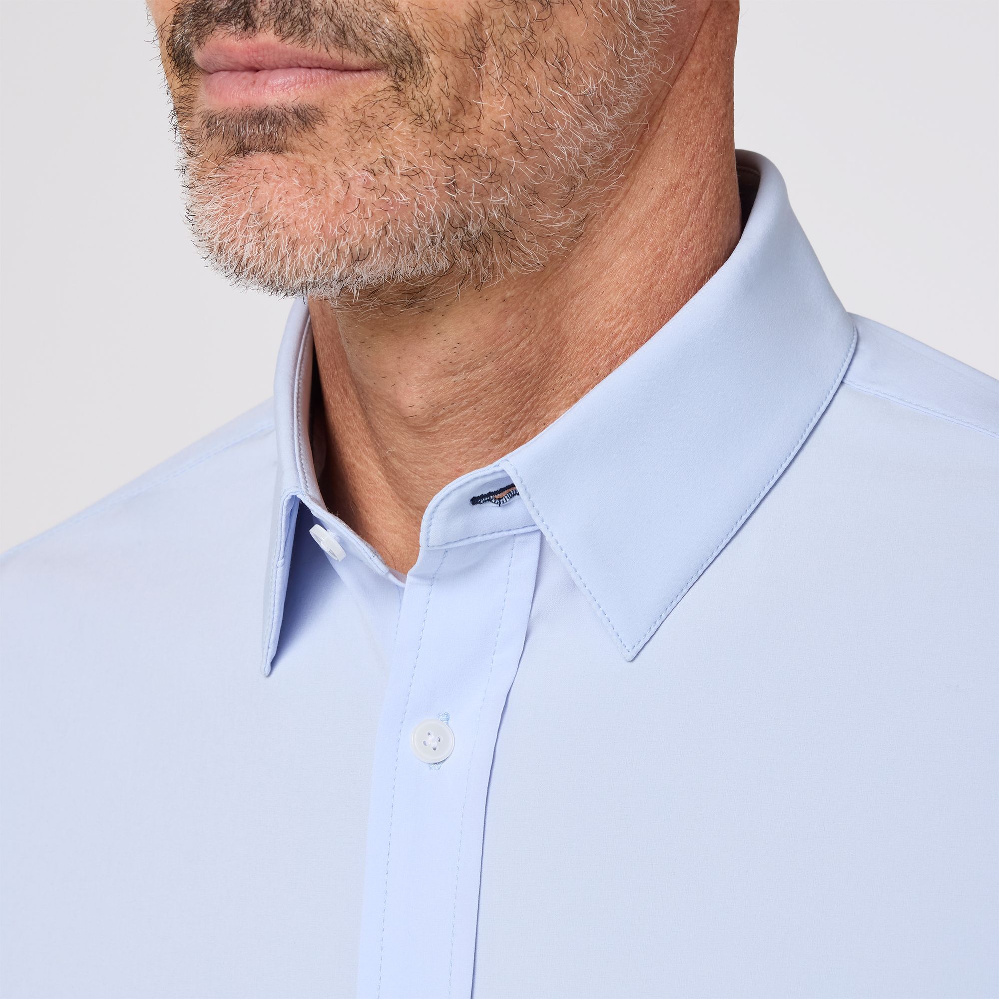 ISSEI MIYAKE MEN プルオーバーデニムシャツ Lsize Lazar シャツ Oversize Denim Work Shirt/オーバーサイズ デニム