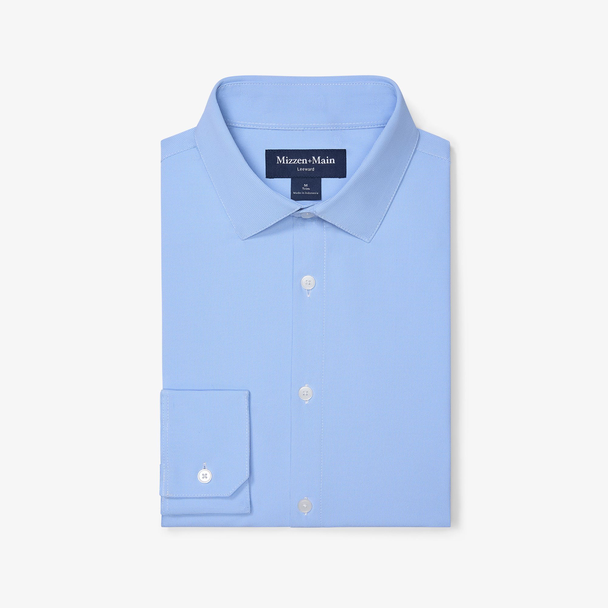 Provence Straton Check Leeward Dress Shirt - Mizzen+Main