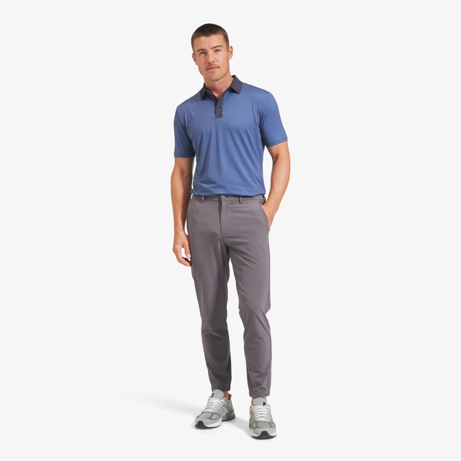 Charcoal Solid Helmsman Jogger - Mizzen+Main