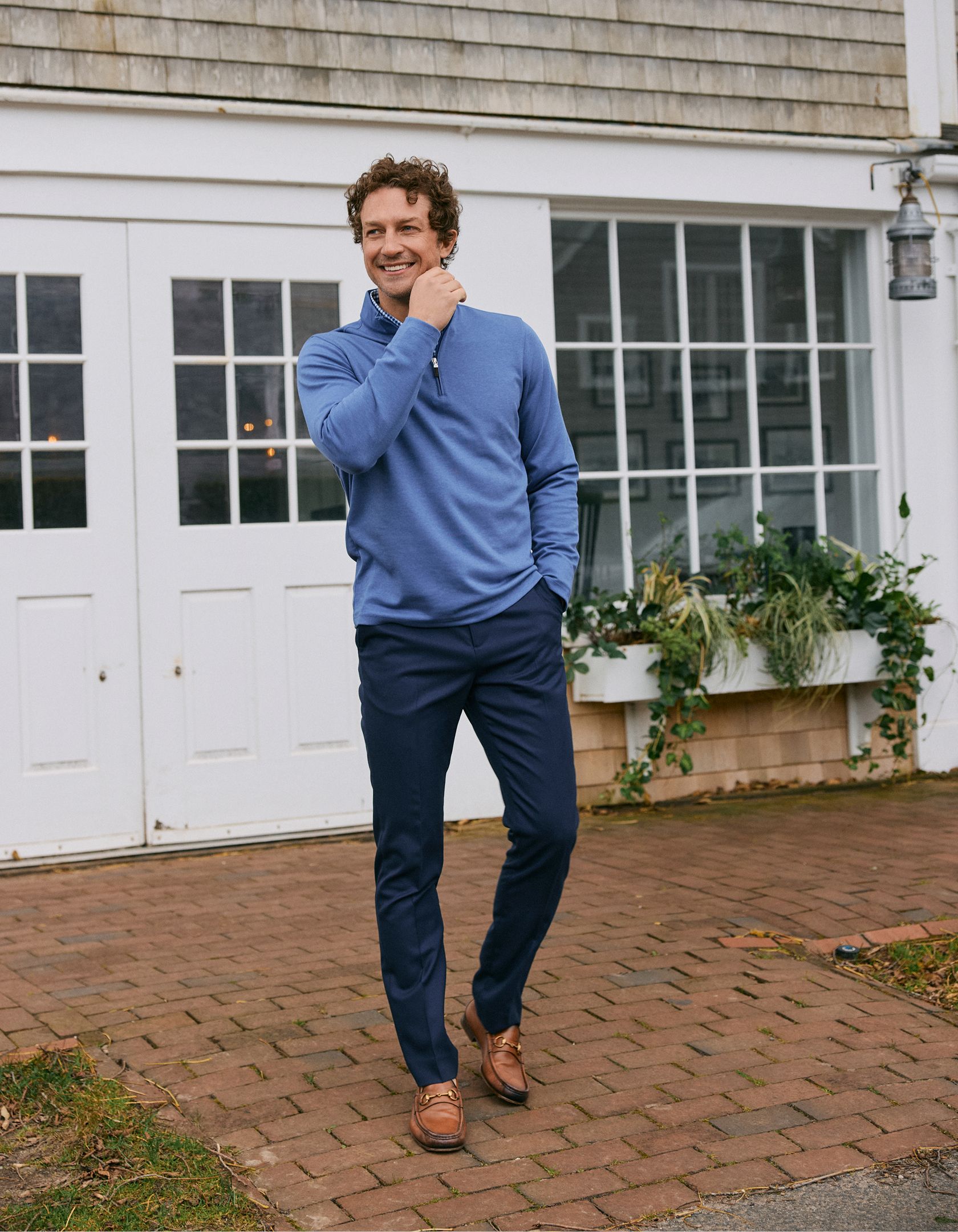 Mizzen man looking great at a photo shoot.