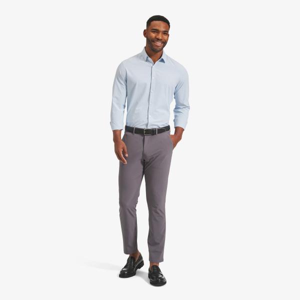 Mavezzano Slim-Fit Lt. Blue Dress Shirt