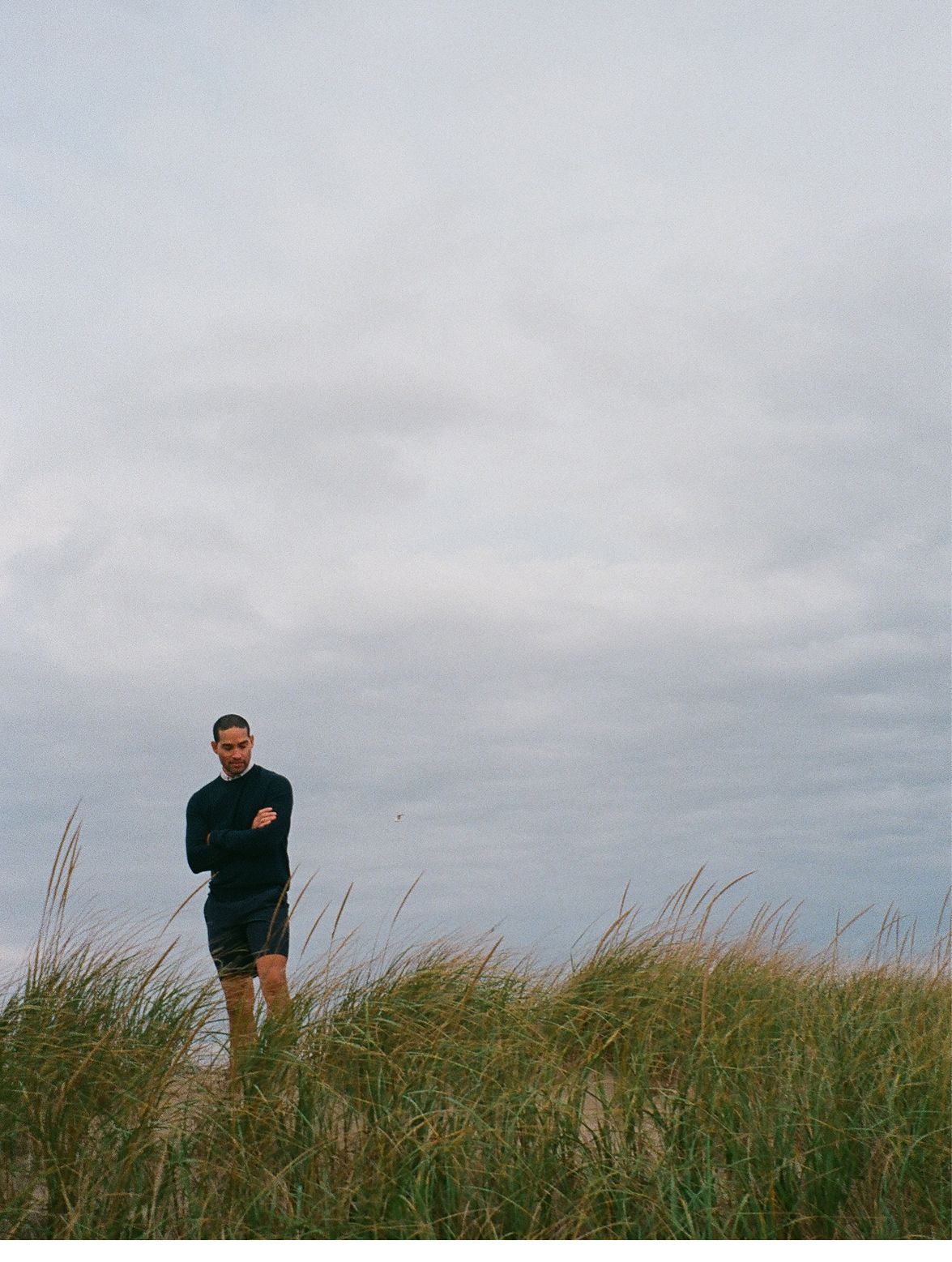 Mizzen man looking great at a photo shoot.