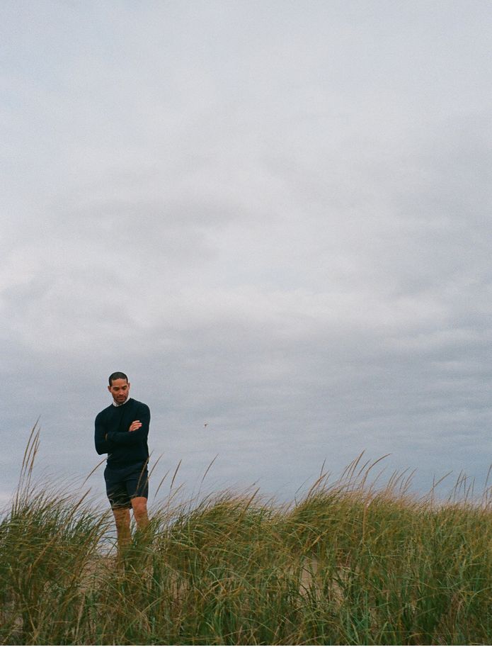 Mizzen man looking great at a photo shoot.