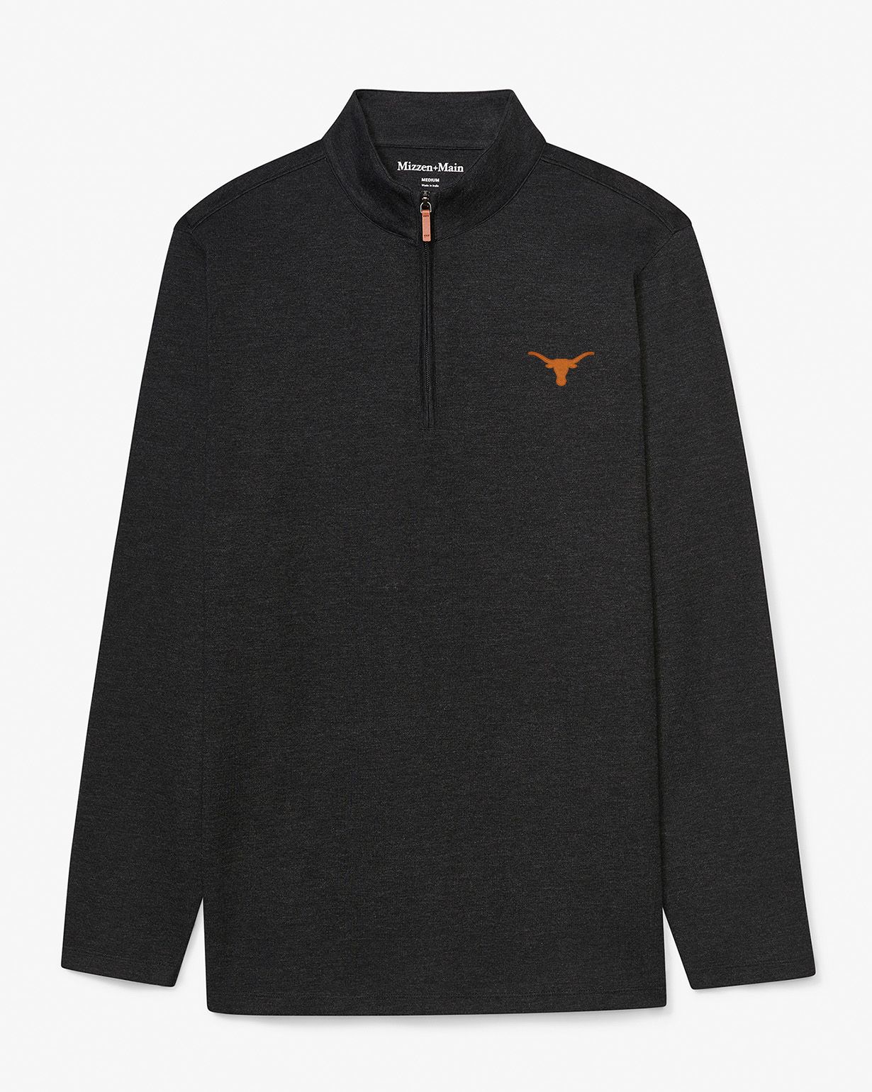 ENOF zip shirt / black 01