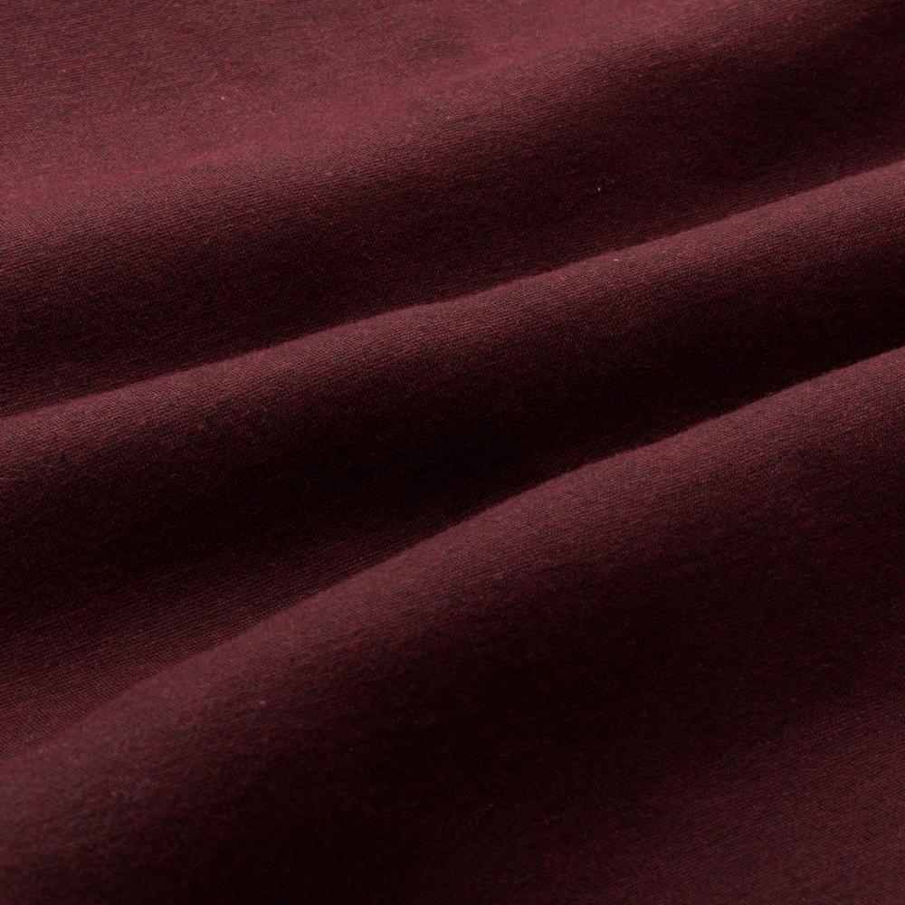 Burgundy Heather ProFlex Quarter Zip - Mizzen+Main