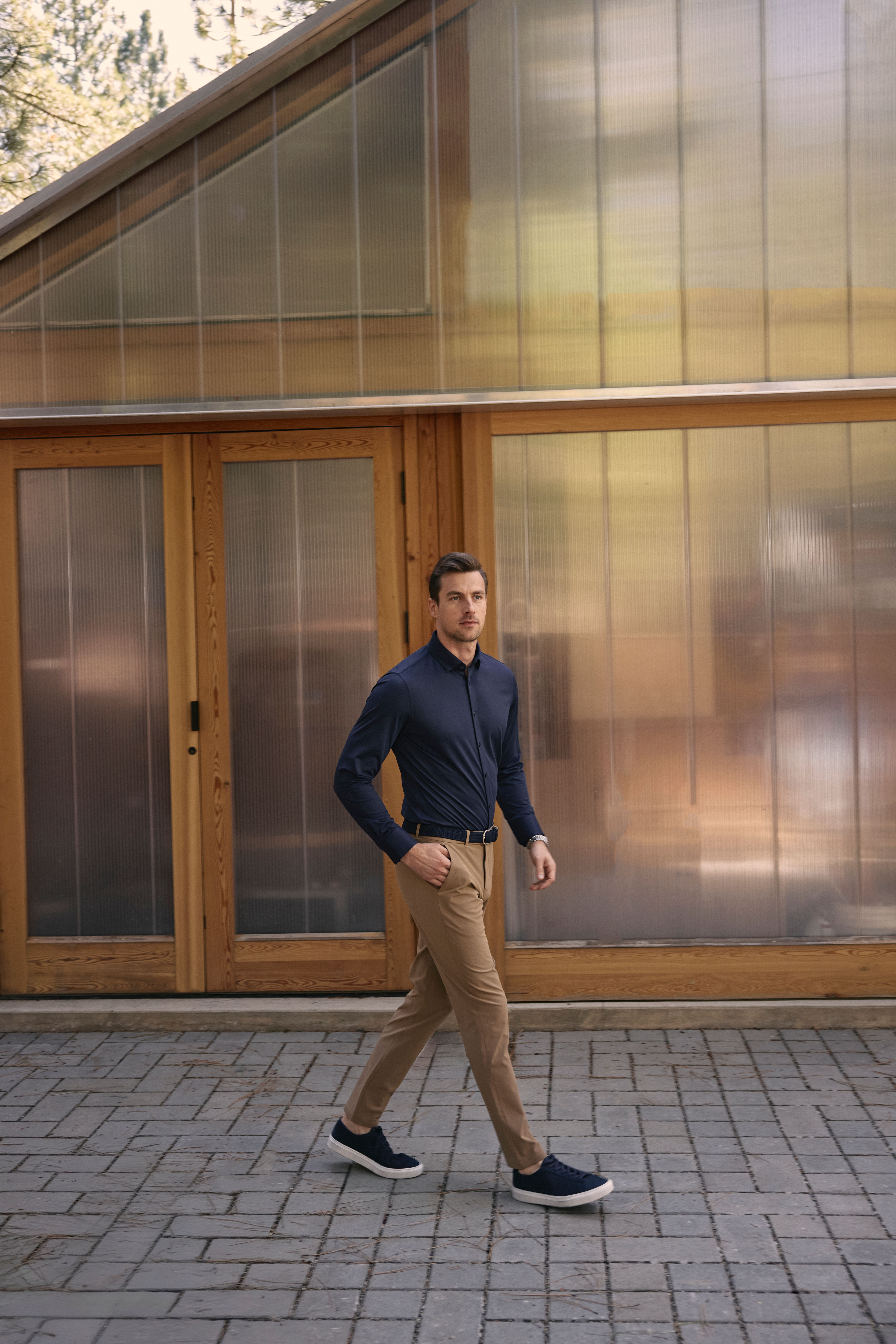 Mizzen man looking great at a photo shoot.