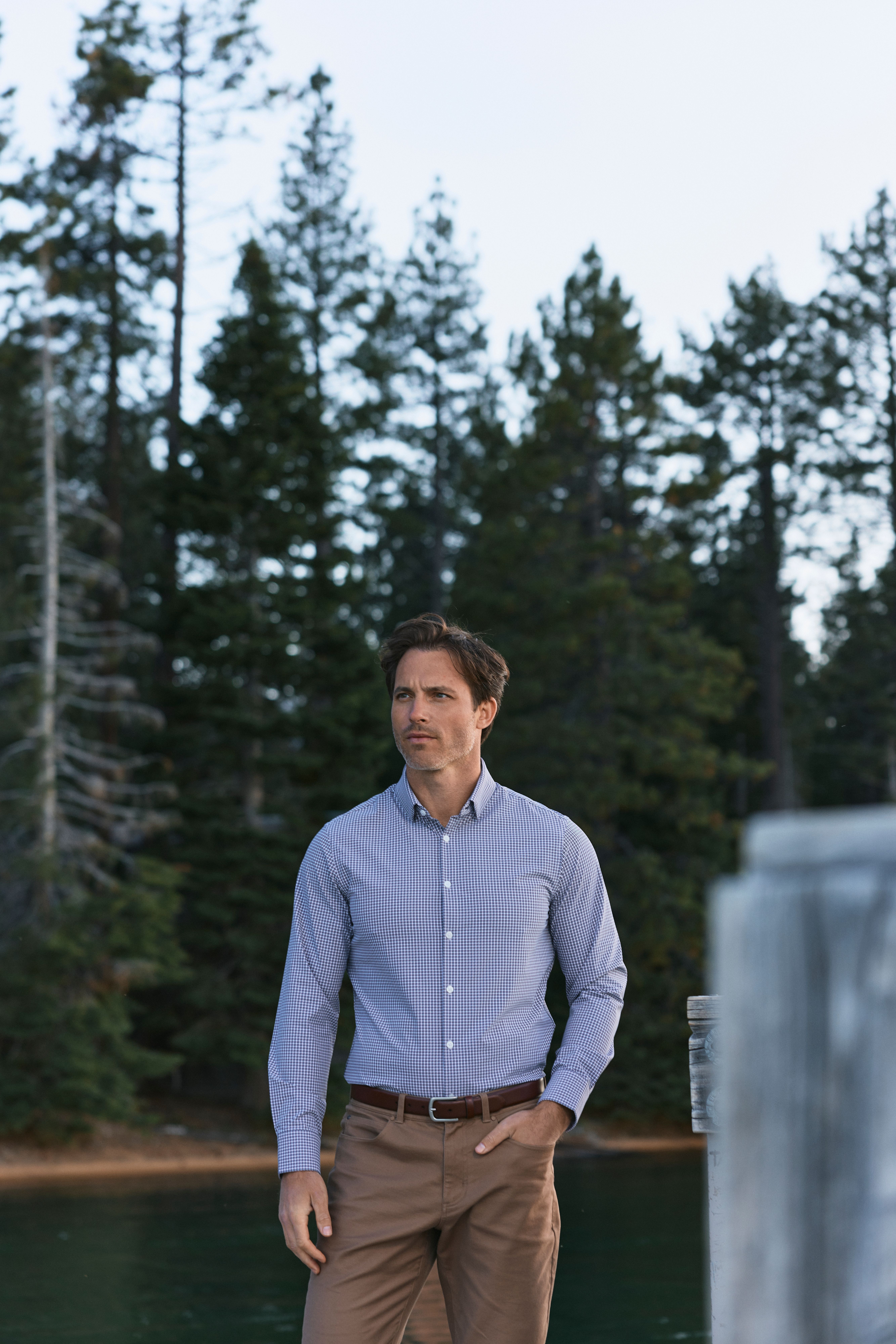 Mizzen man looking great at a photo shoot.