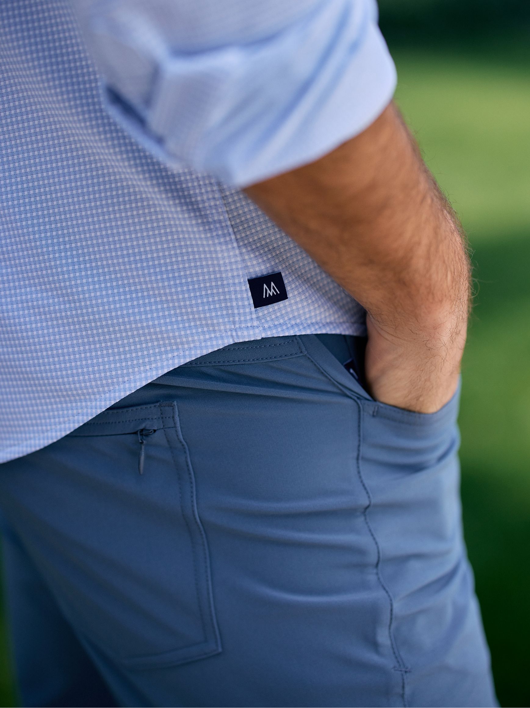 Mizzen man looking great at a photo shoot.
