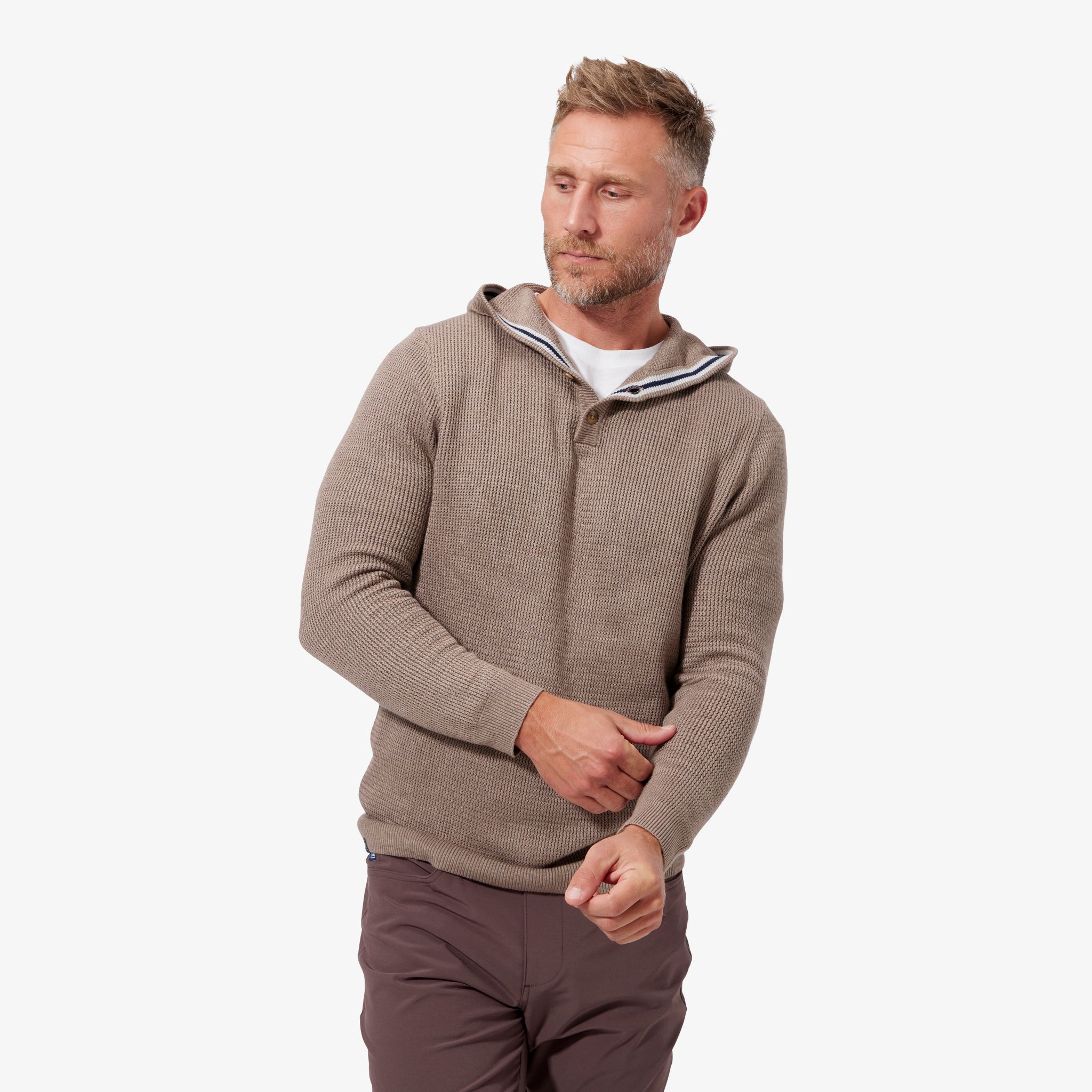 Cassady Hoodie - Caribou Heather - Mizzen+Main