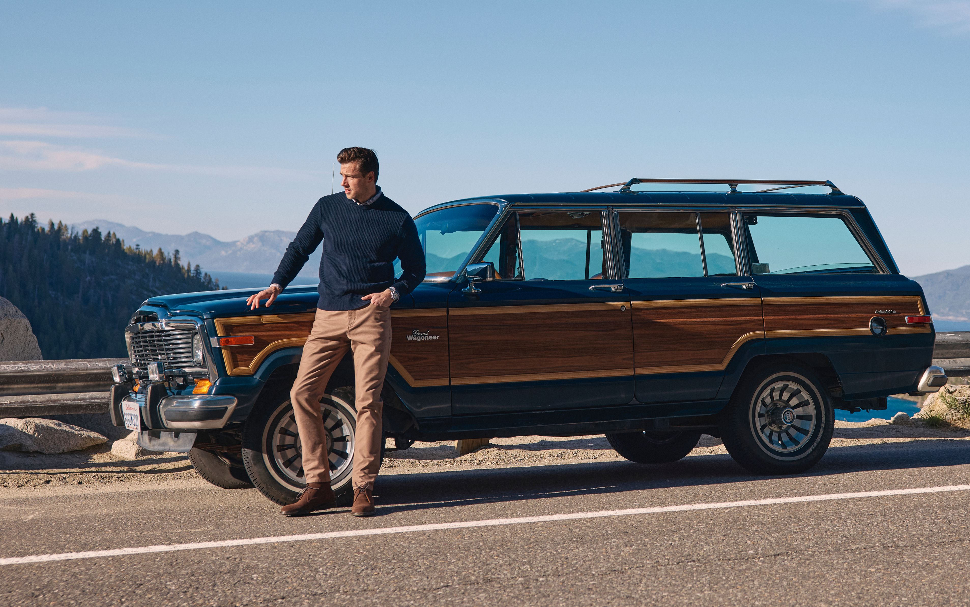 Our new Mayfield pant. Ready for work.