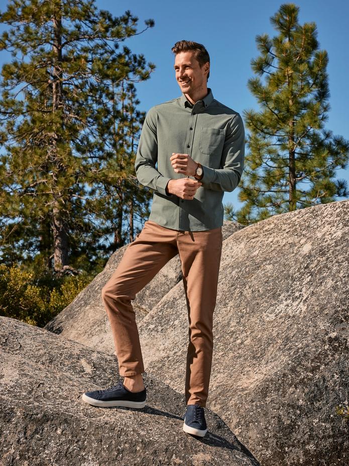 Our new Mayfield pant. Ready for work.