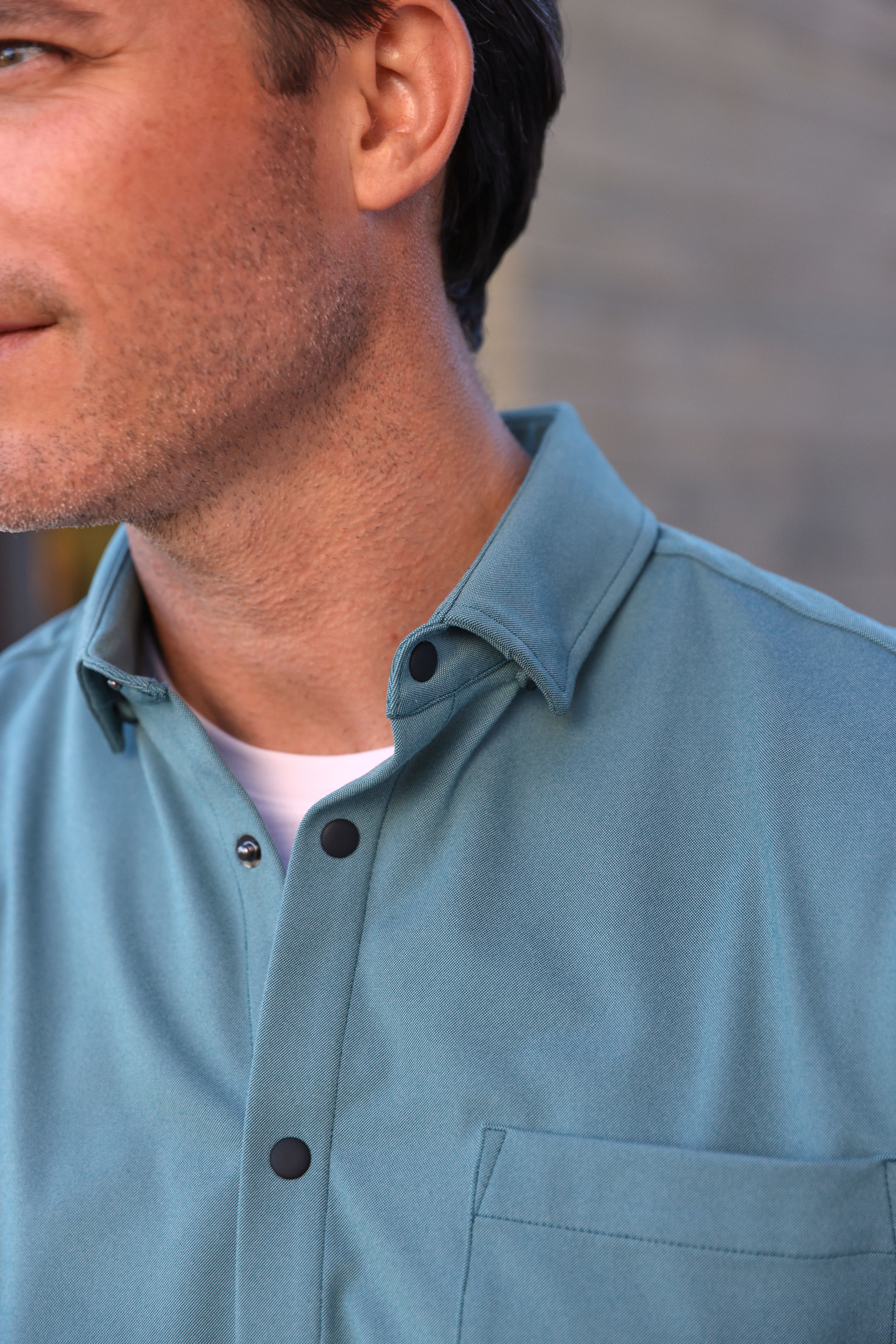 Balsam Heather Nolan Dress Shirt - Mizzen+Main