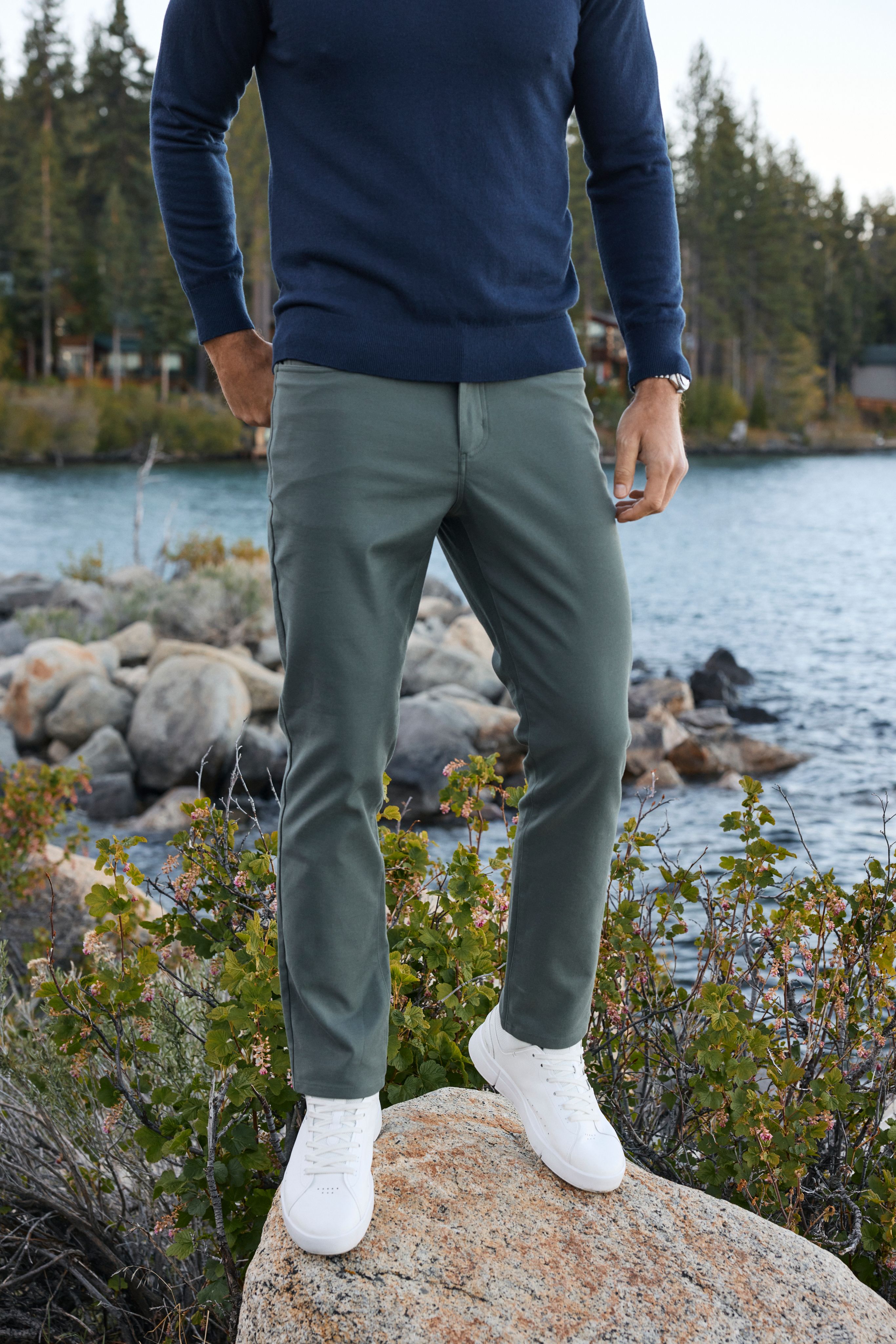 Our new Mayfield pant. Ready for work.