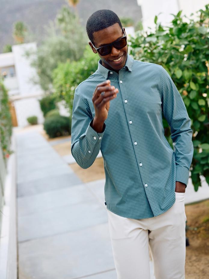 Mizzen man looking great at a photo shoot.