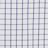 Swatch for White Navy Windowpane