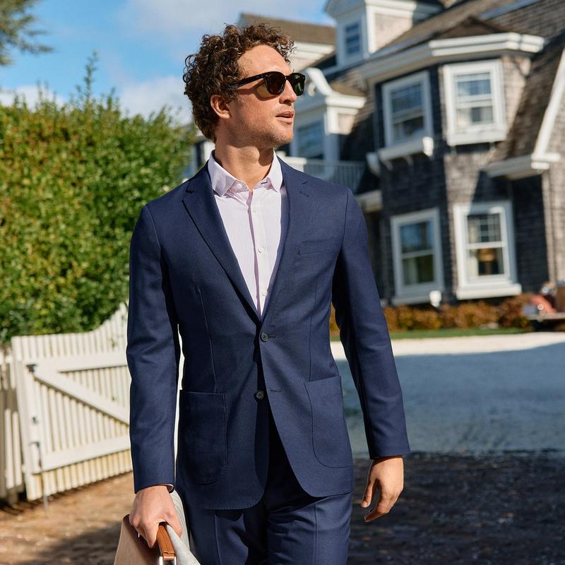 Blue Suits for Men: Outfit Ideas + Styling Tips | Mizzen+Main Blue Suits for Men: Outfit Ideas + Styling Tips | Mizzen+Main