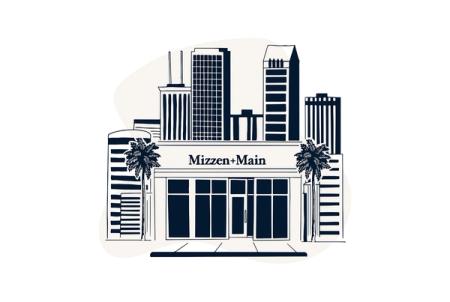 Mizzen and Main storefront.