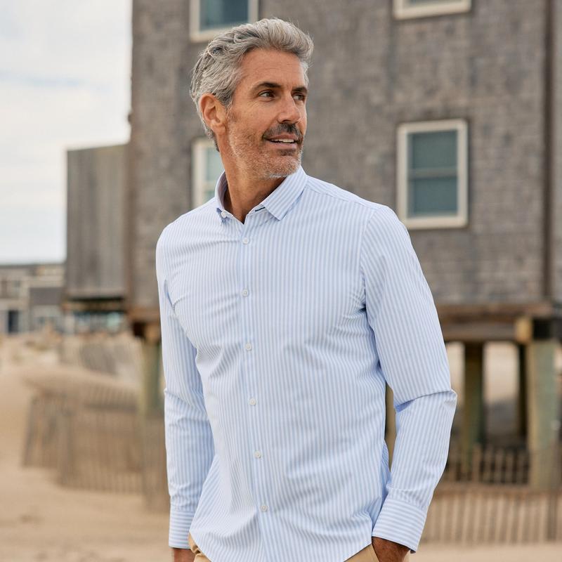 How to Pick Dress Shirts That Don't Show Sweat | Mizzen+Main How to Pick Dress Shirts That Don't Show Sweat | Mizzen+Main