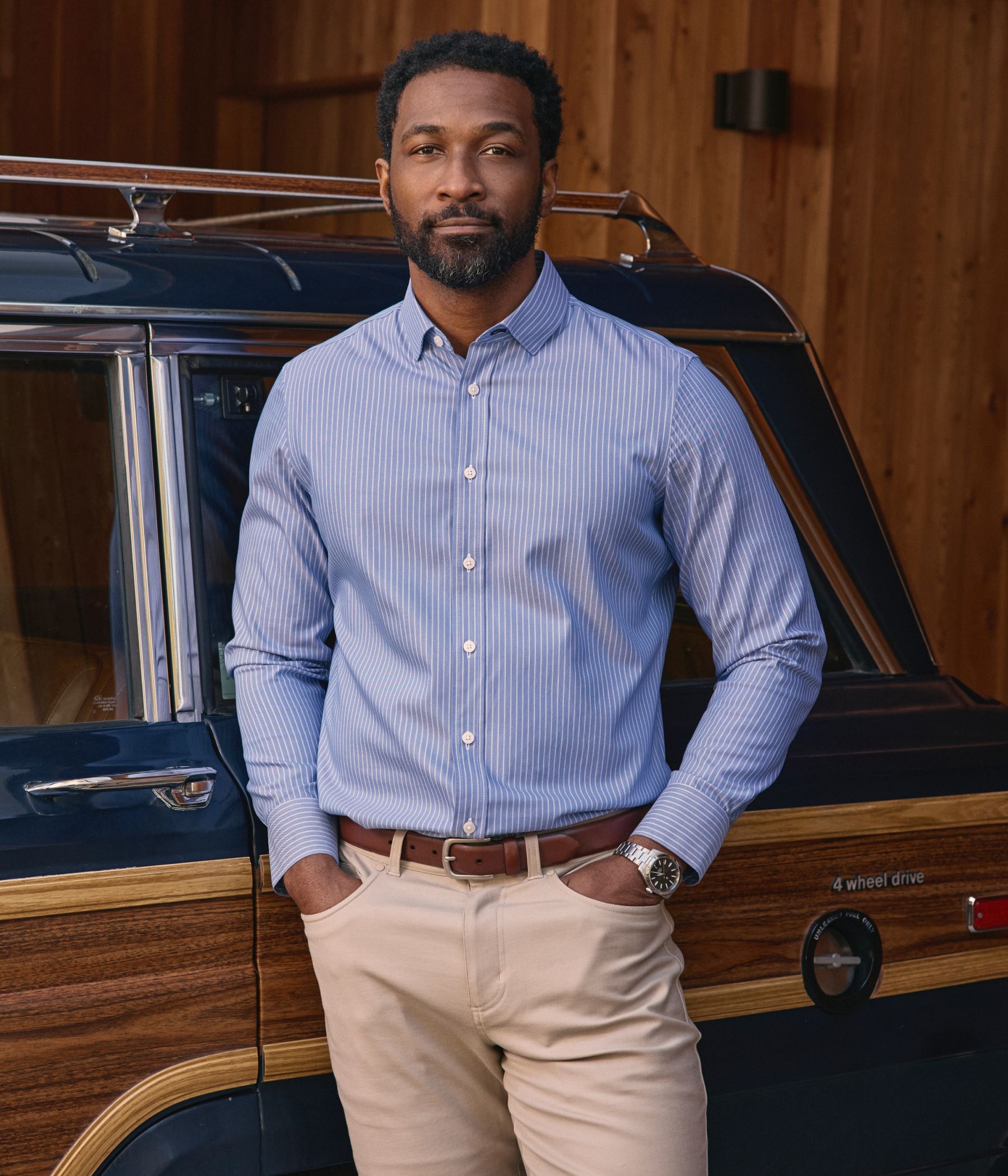 Our new Mayfield pant. Ready for work.