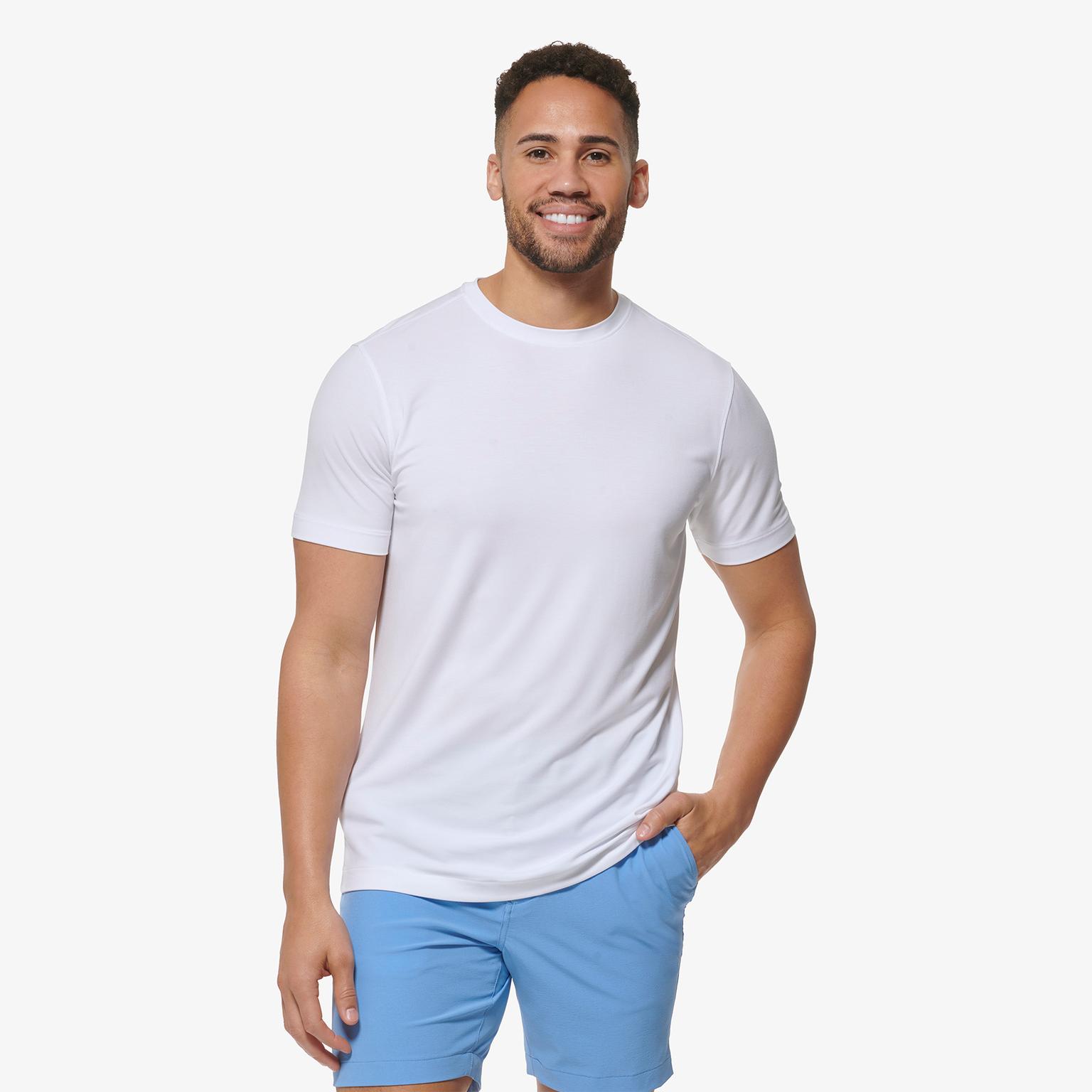 Knox T-Shirt - White Solid - Mizzen+Main