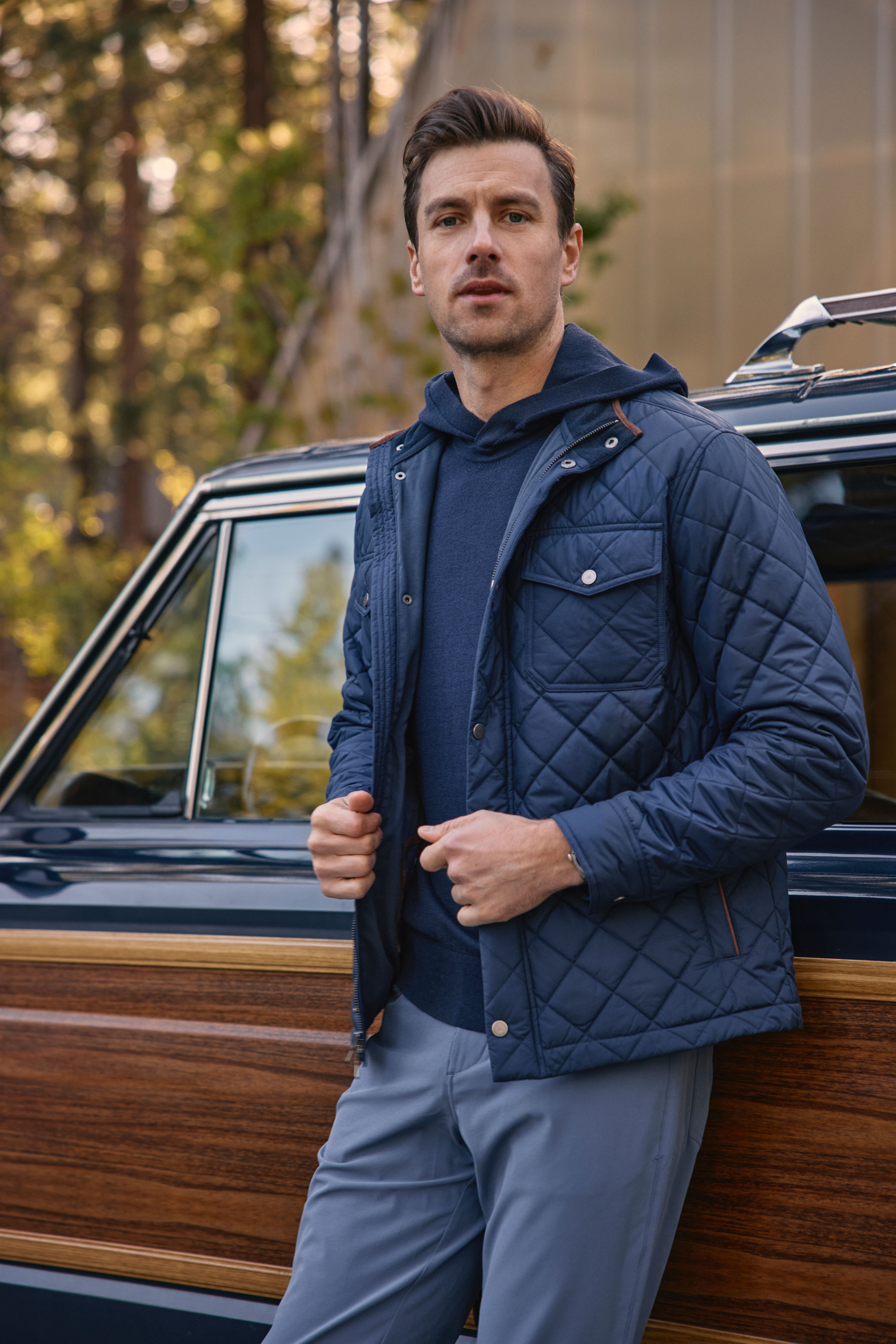 Brentwood Jacket Navy
