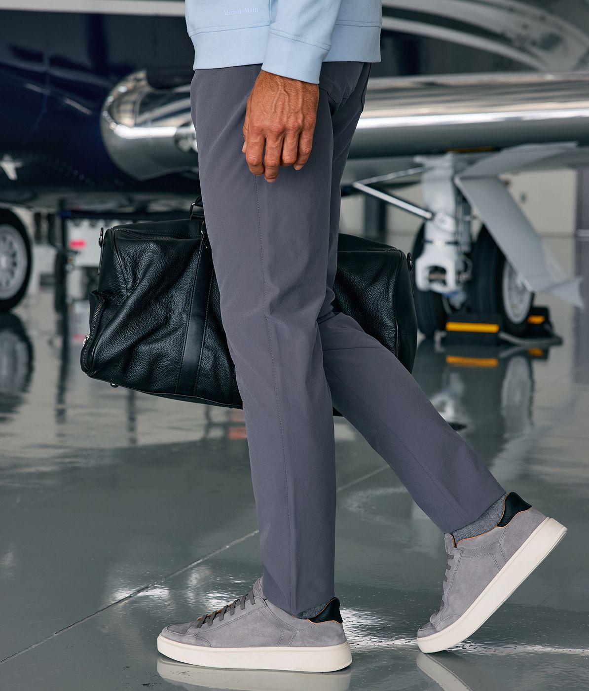 Helmsman 5 Pocket Pant - Hummus Solid | Mizzen+Main
