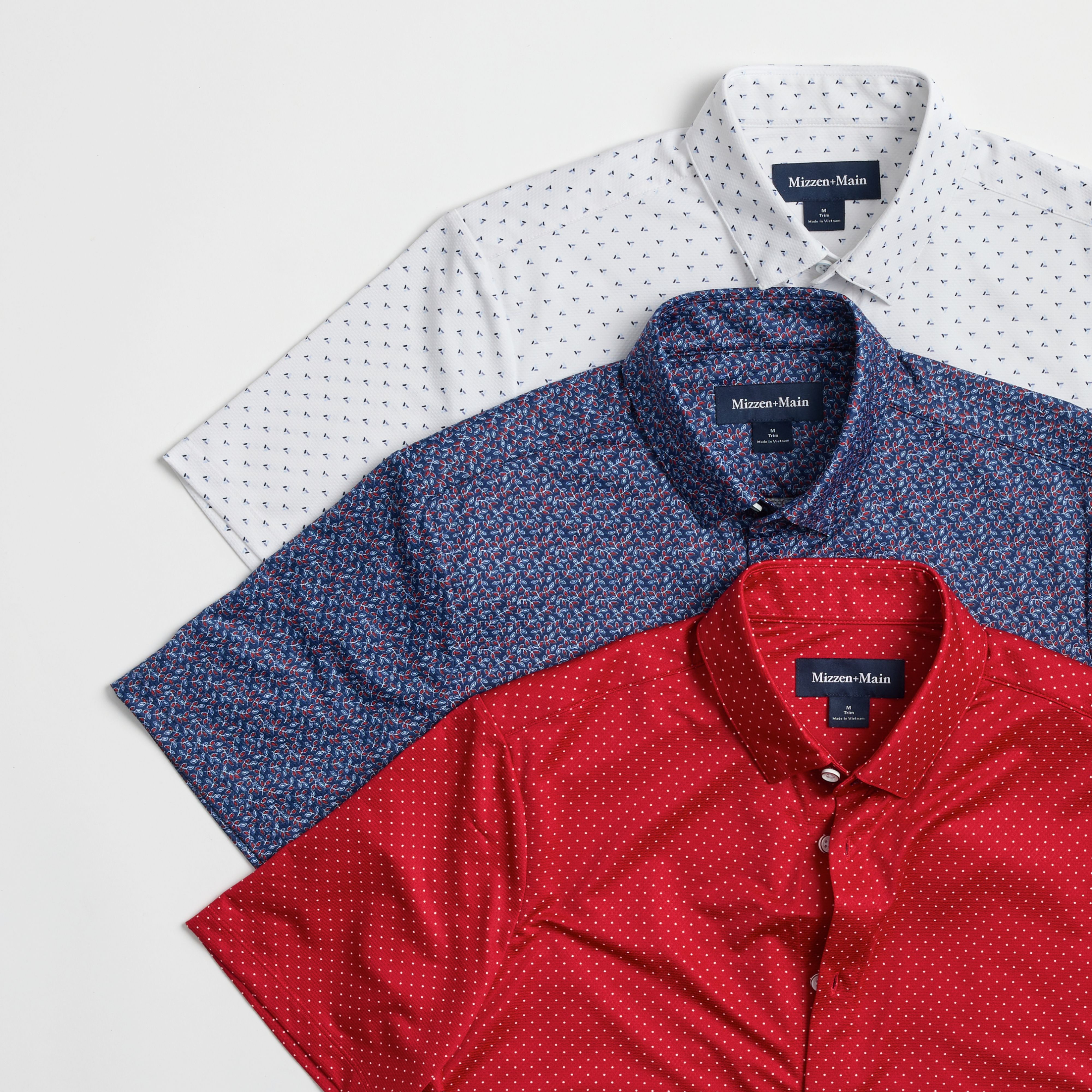 Men's Dress Shirts | Collared Button-Down Shirts | Mizzen+Main