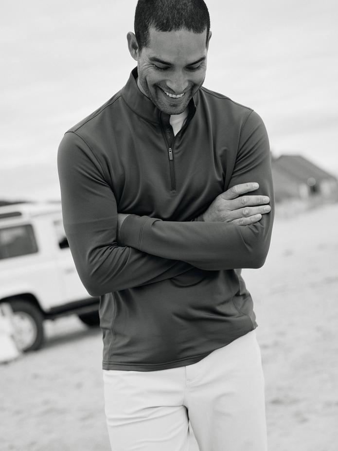 Mizzen man looking great at a photo shoot.