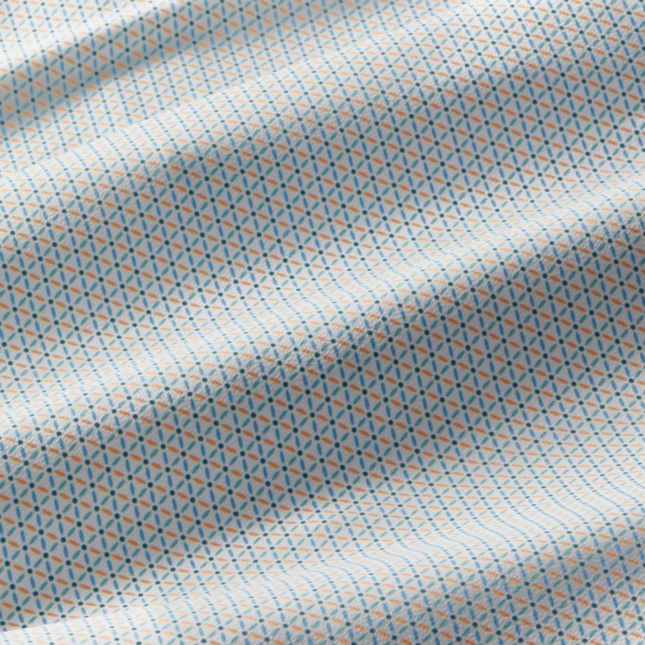 Monaco Dress Shirt Cyan Triangle Geo Current price: $138