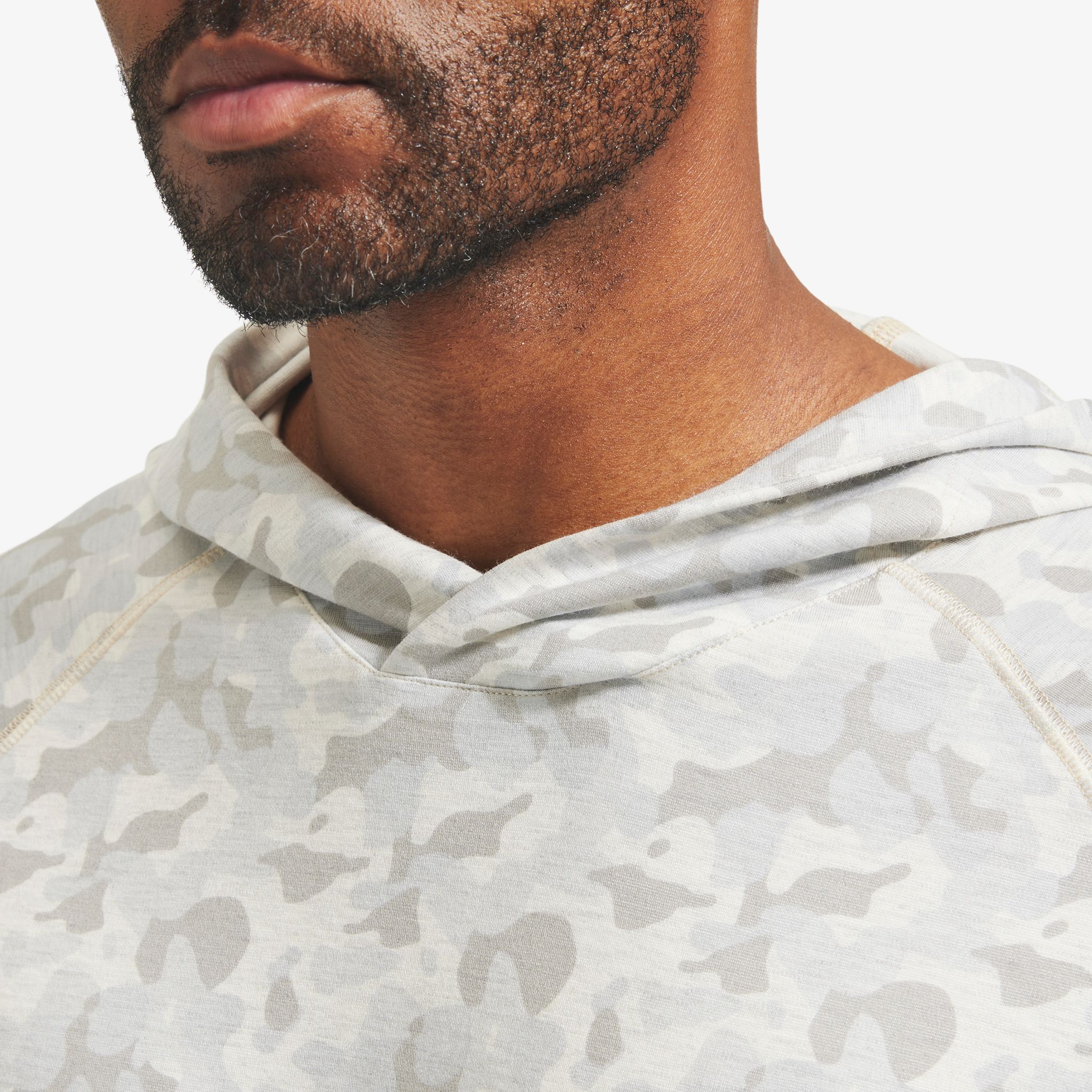 Gray Camo Print ProFlex Hoodie Mizzen Main